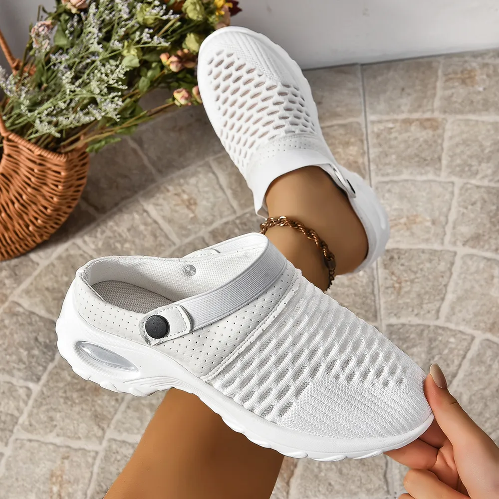 Breathable Mesh Round Toe Sneakers image 6
