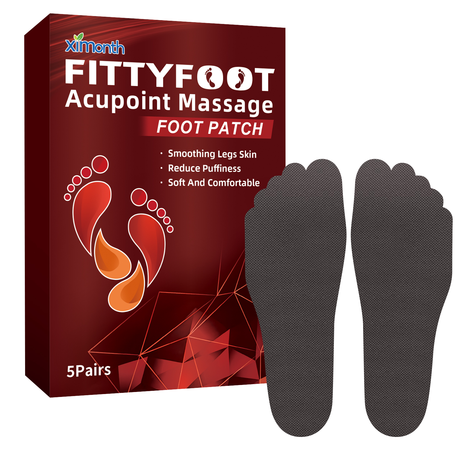 Foot Pad, Smoothing Body Skin, Repairing And Relieving Swell