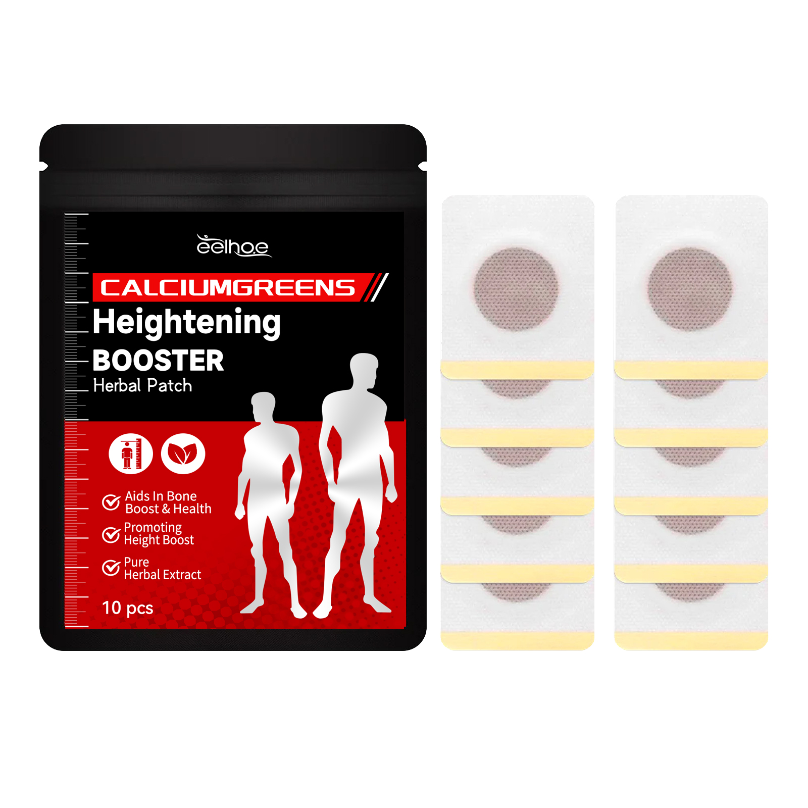 Herbal Boost Patch For Teenagers And Children Height Long Fo