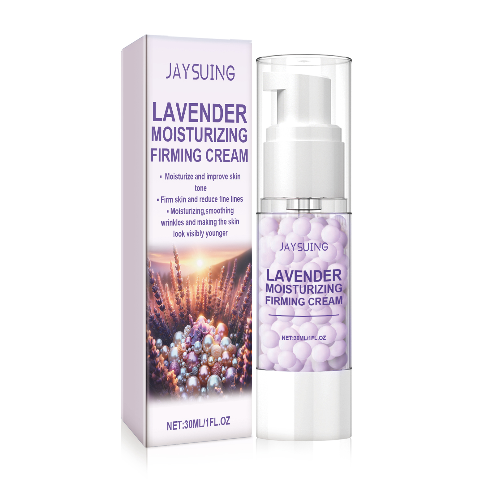 Lavender Moisturizing Firming Cream, Repair Skin Hydrating M