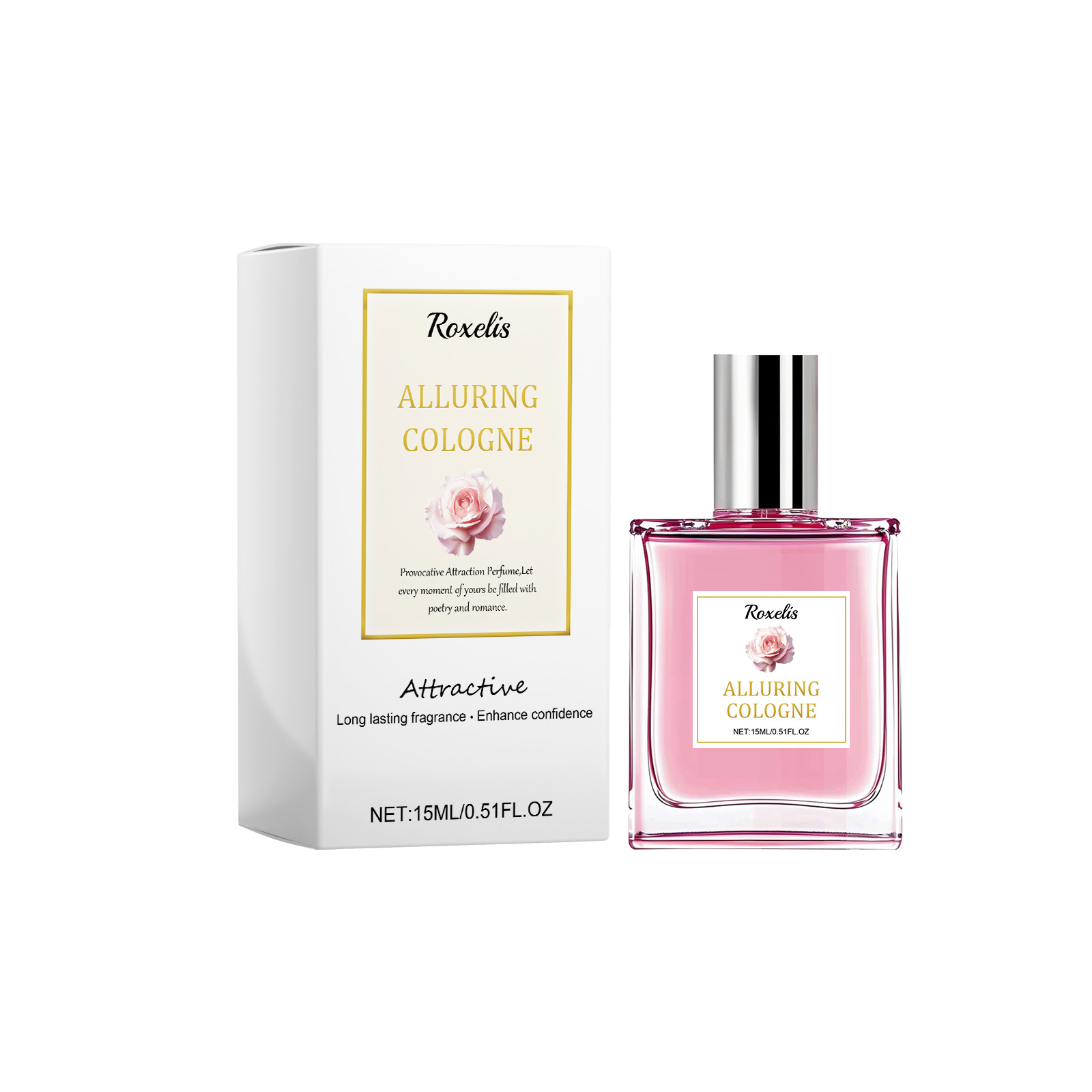 Pheromone Perfume Rose Fresh Light Fragrance Date Atmosphere Exudes Charm Long-Lasting Fragrance For