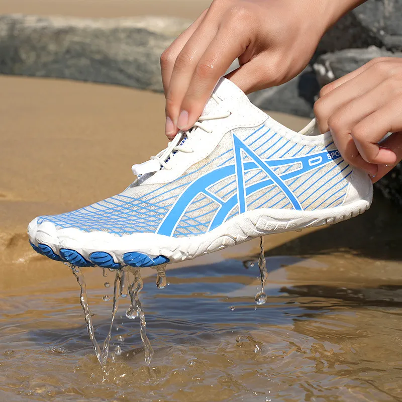 Elastic Lock Laces Mesh Breathable Hike Footwear image 6