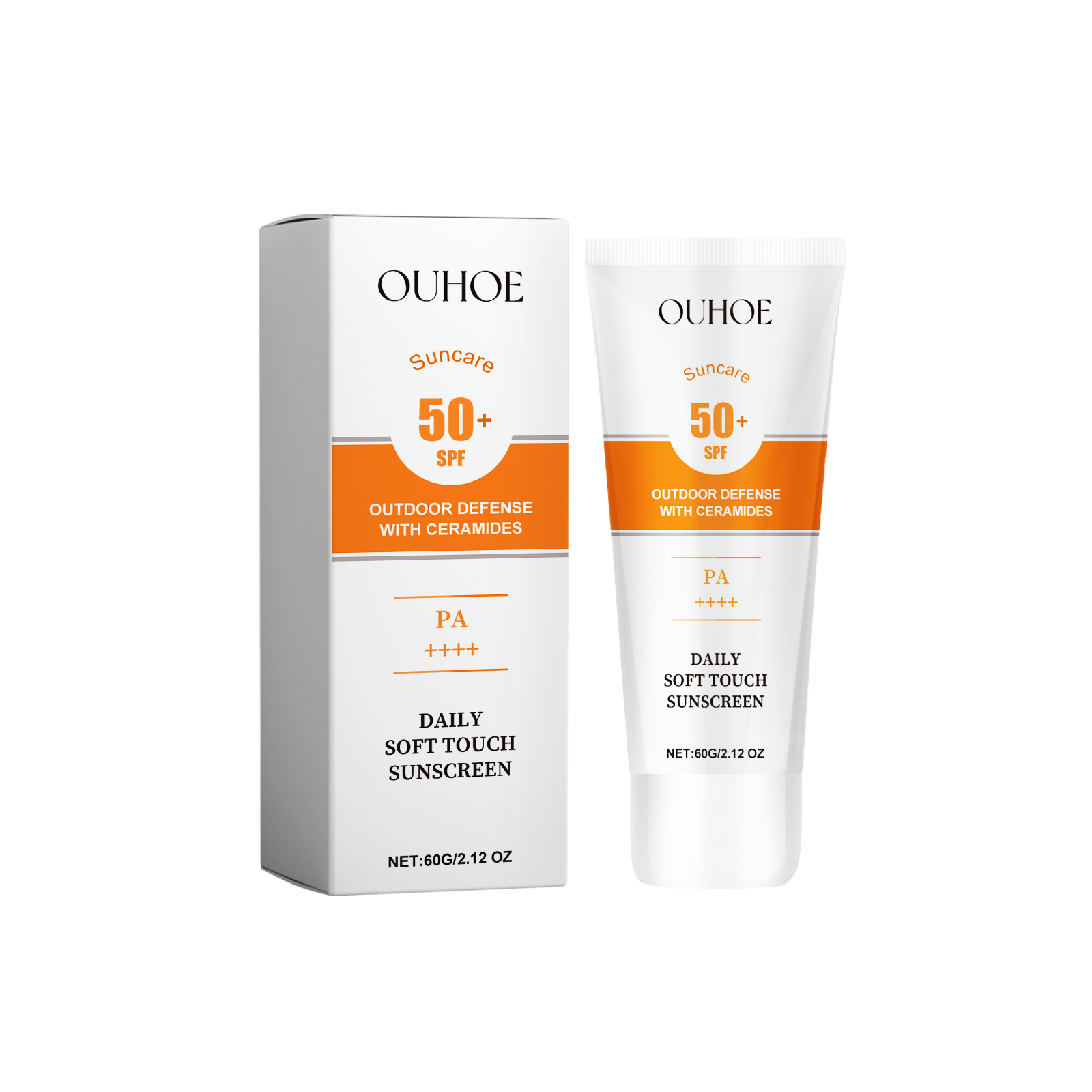 Daily Soft Touch Sunscreen, Gentle Facial Body Skin Non-Stic