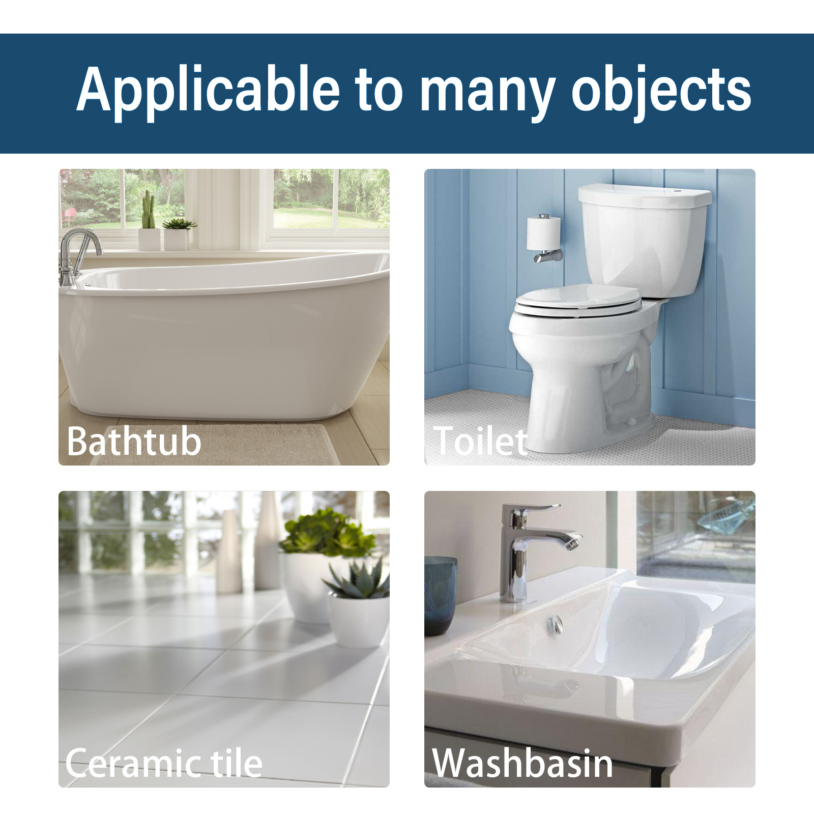 Bathroom tile bathtub toilet and washbasin repair examples