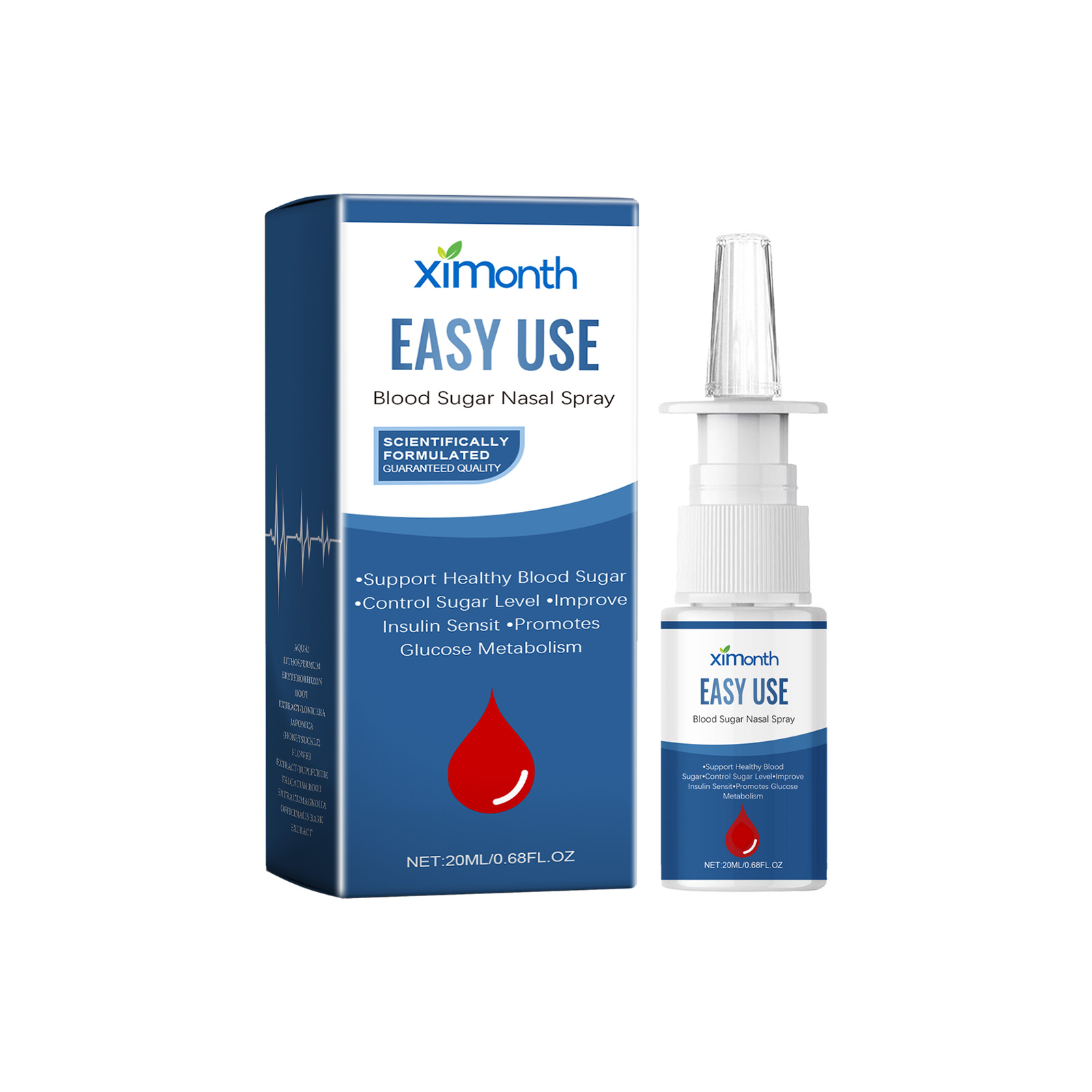 Sugar Soothing Nasal Spray Nasal Cleansing Herbal Gentle Tre