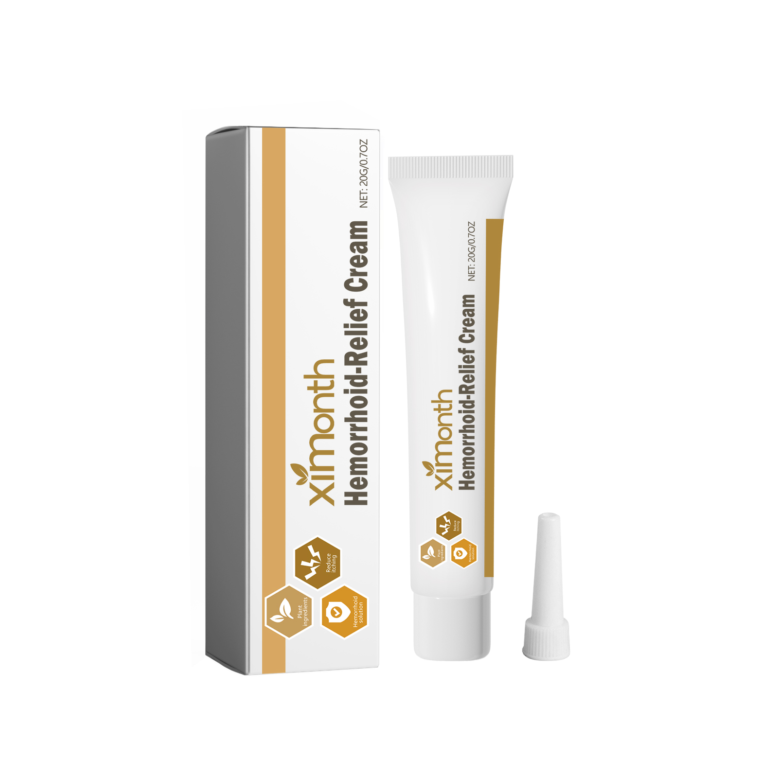 Hemorrhoid-Relef Cream, Relieve Itching Discomfort Repair In