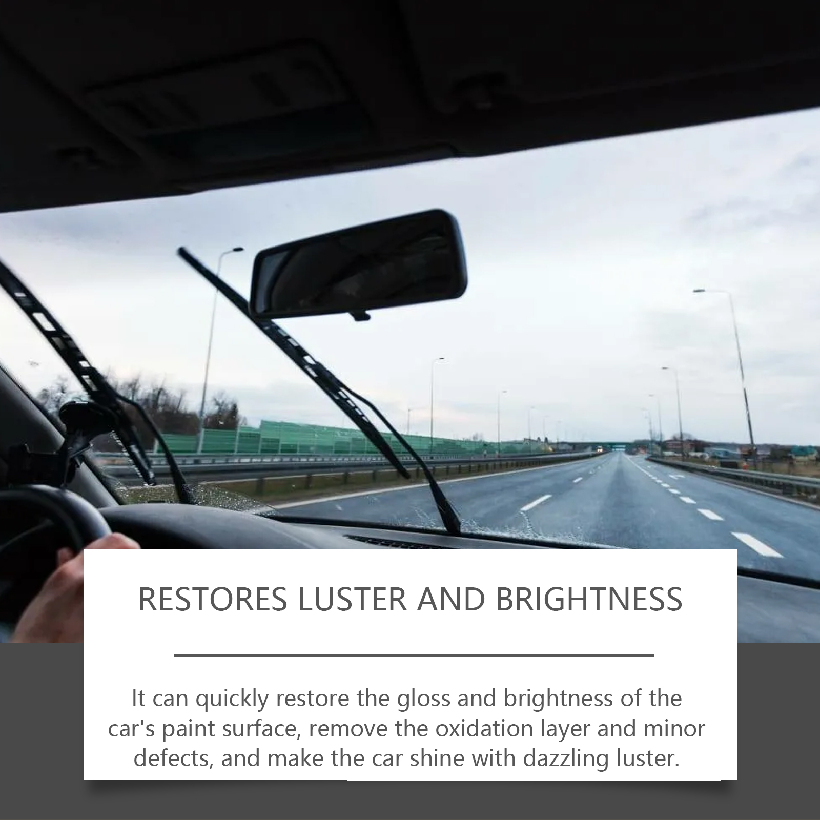 Car owner maintaining bright exterior paint finish