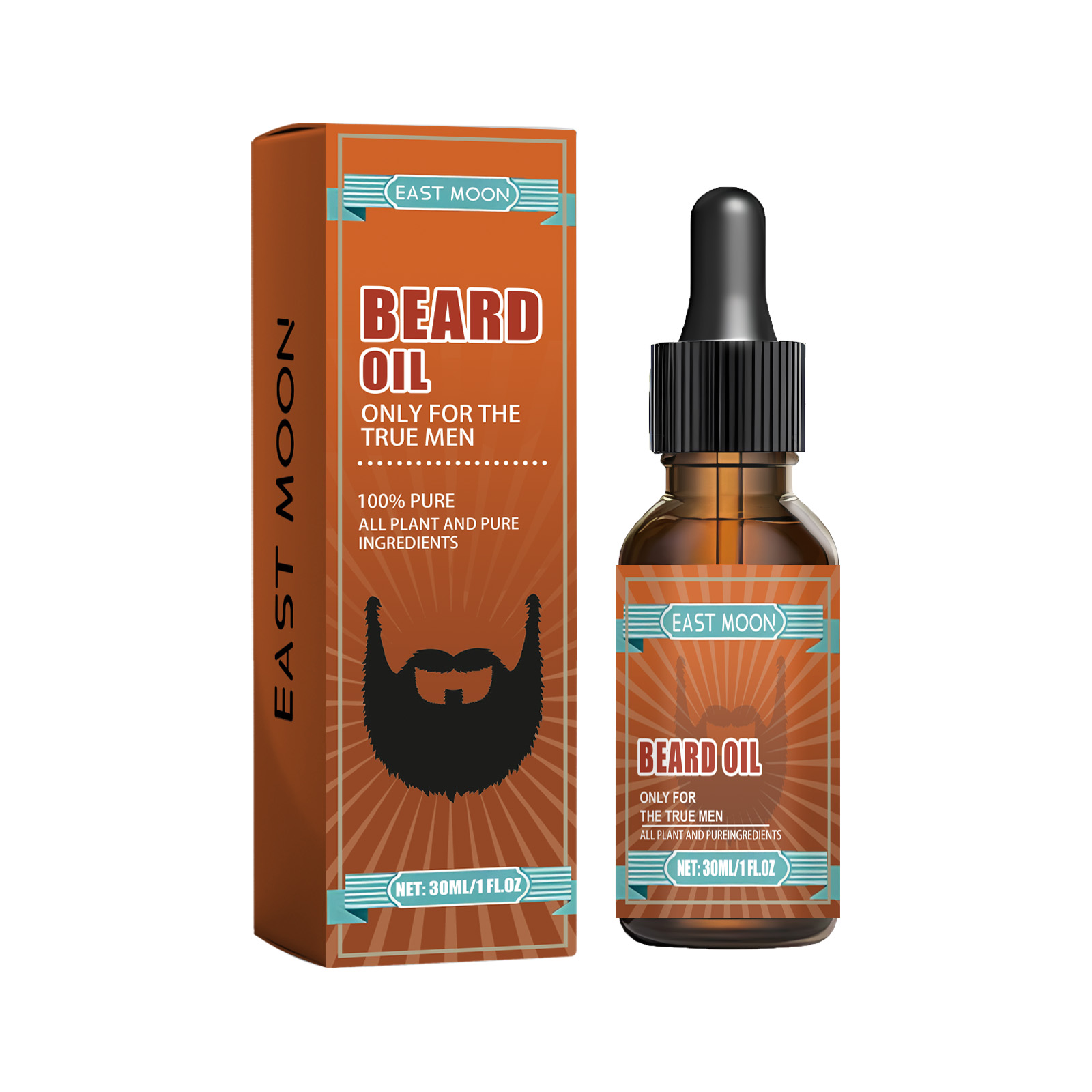Beard Oil, Men's Beard Care Gloss Smooth Root Care Moisturiz