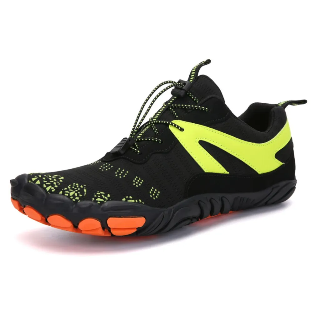 Elastic Lock Laces Mesh Contrast Breathable Athletic image 5