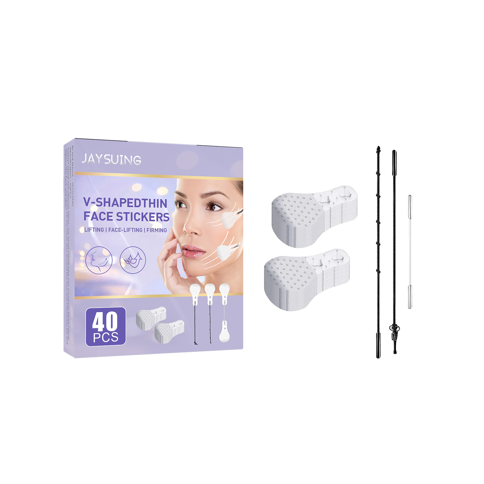 V-Sueing Face Lift Tape, Reduces Fine Lines And Shapes And Tightens And Lifts Skin V-sueing Face
