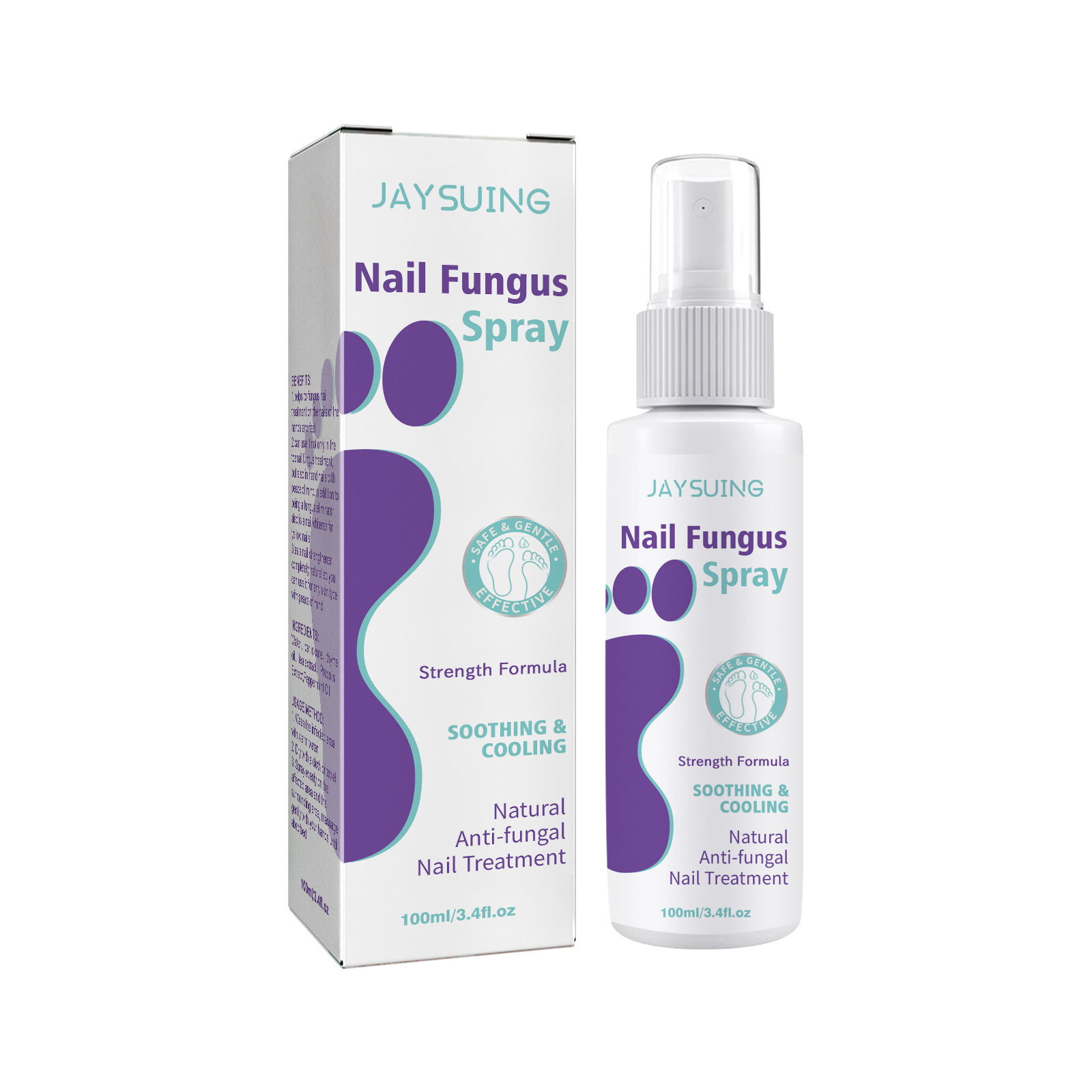Gray Nail Care Spray Soft Ingrown Nails, Ingrown Nails, Yell