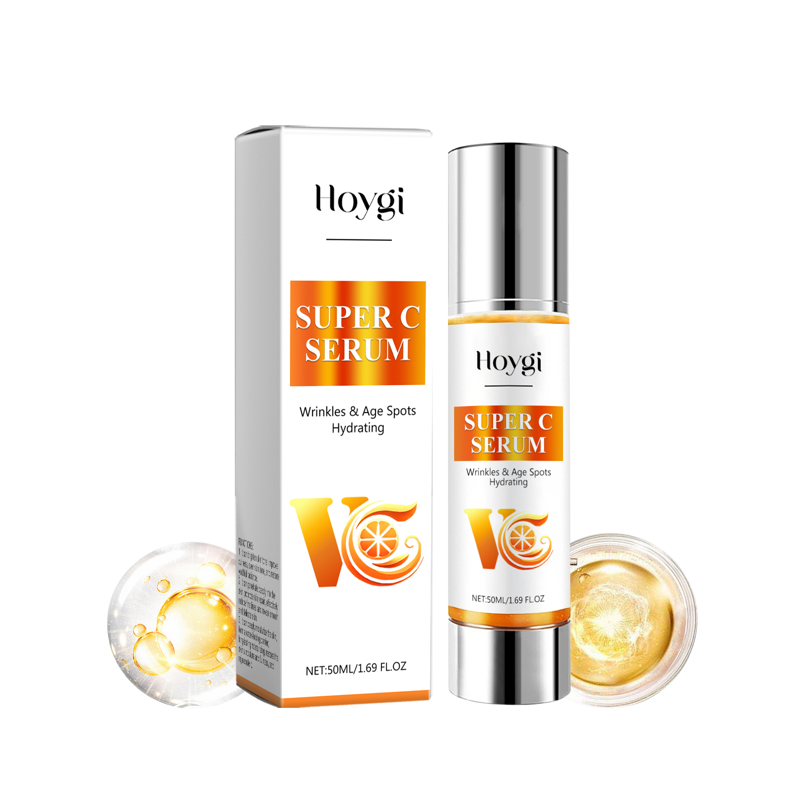 Vitamin C Serum Hydrating And Purifying Improve Facial Skin 