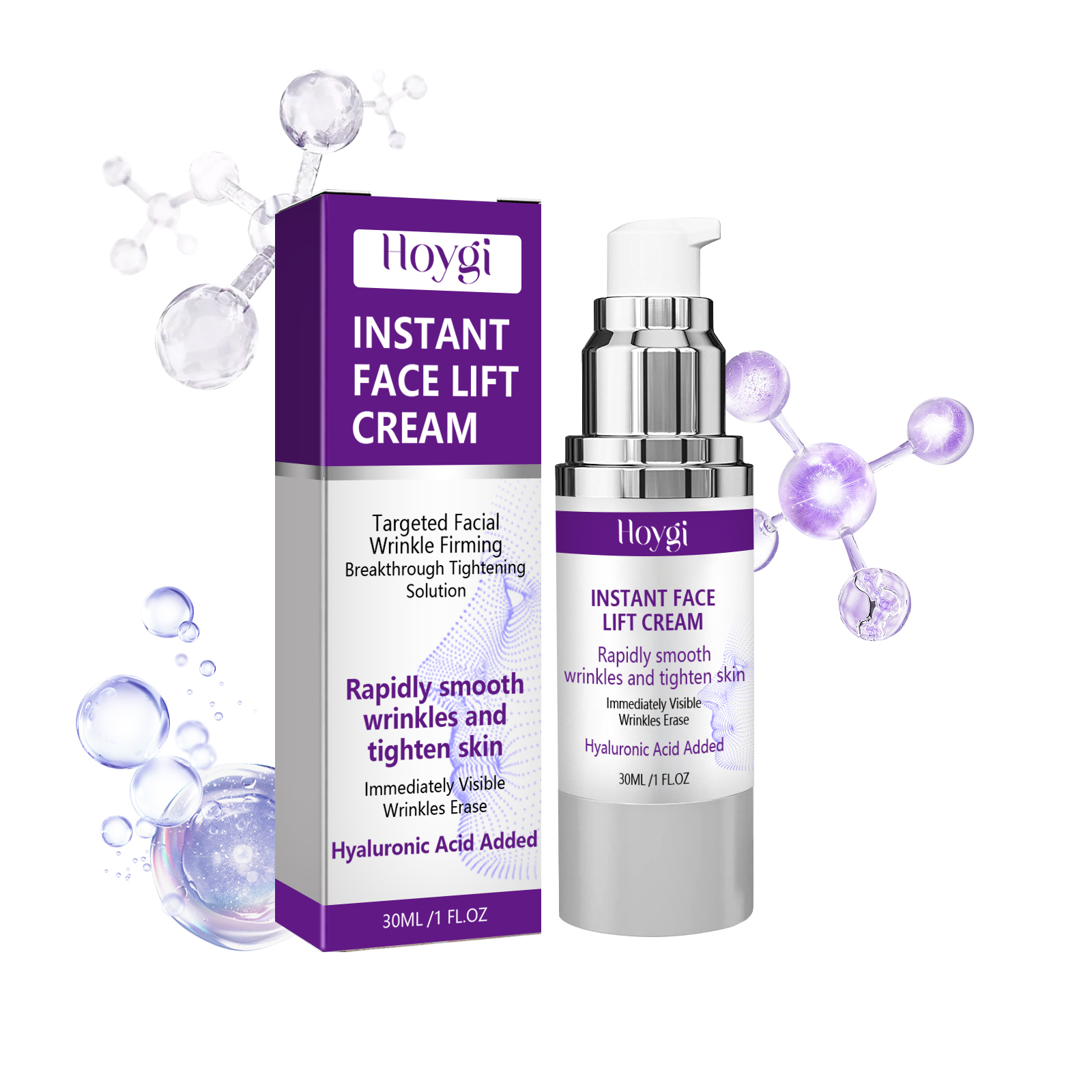 Instant Face Lift Cream, Reduce Fine Lines On The Face With Gentle Moisturizing Cream For Wrinkled