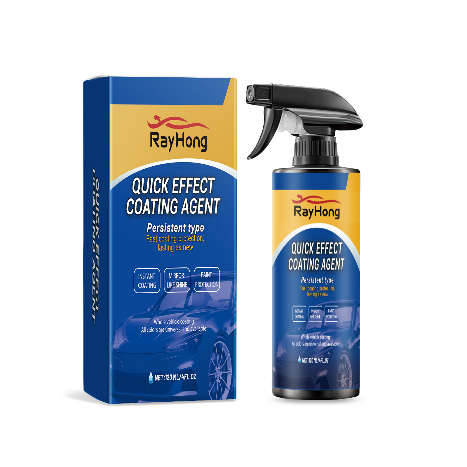 Car Coating Spray, Car Care Reconditioning Car Paint Waxing 