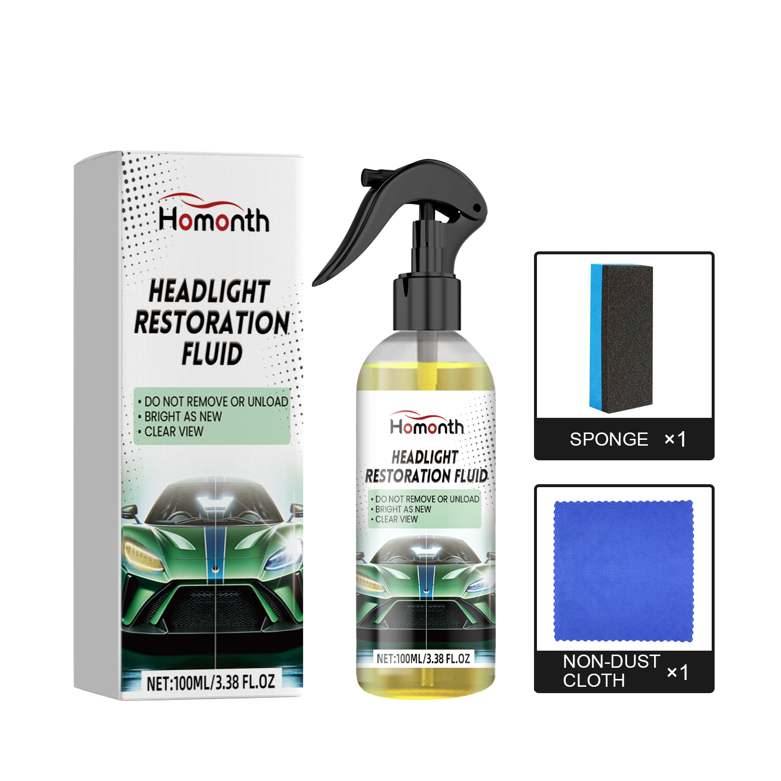 Headlight Restoration Fluid, Car Headlight Scratch Repair Ca