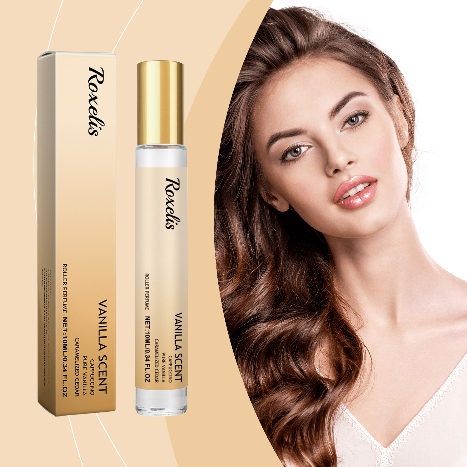 Elegant boxed roller perfume for a refined fragrance gift