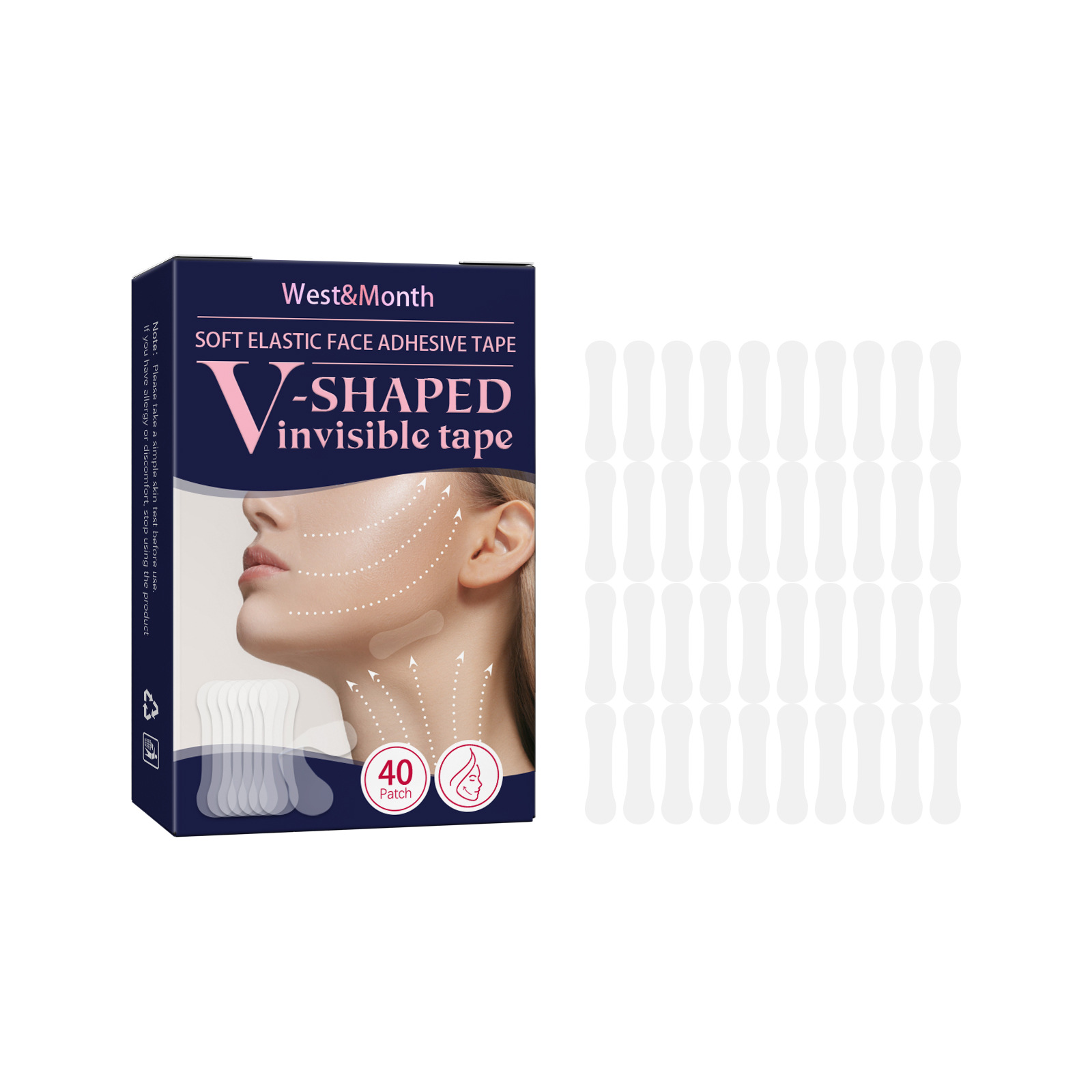 Face Lift Chin Lift V-Shaped Face Shape Melon Seed Patch