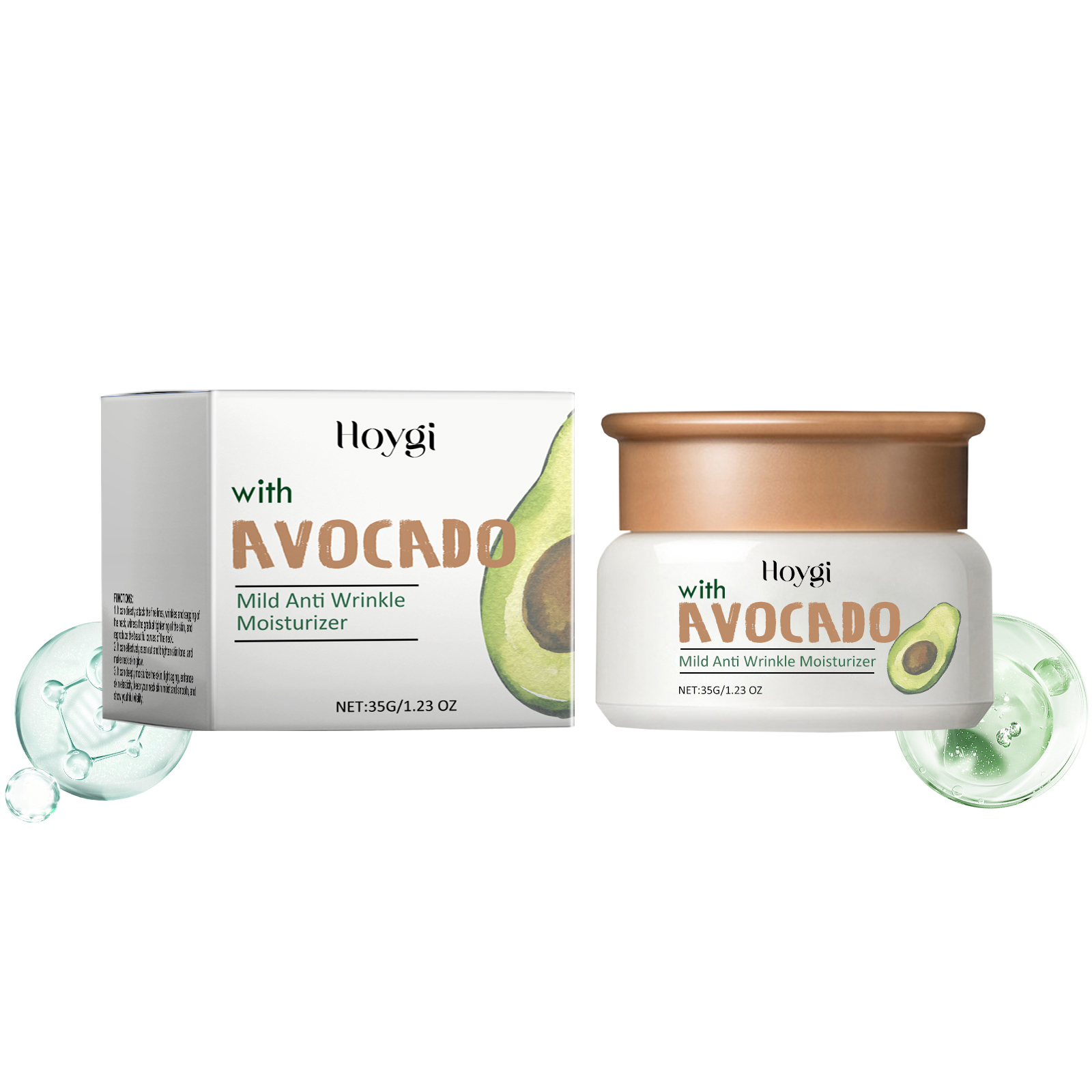 Avocado Moisturizing Cream Moisturizes, Firming And Improvin