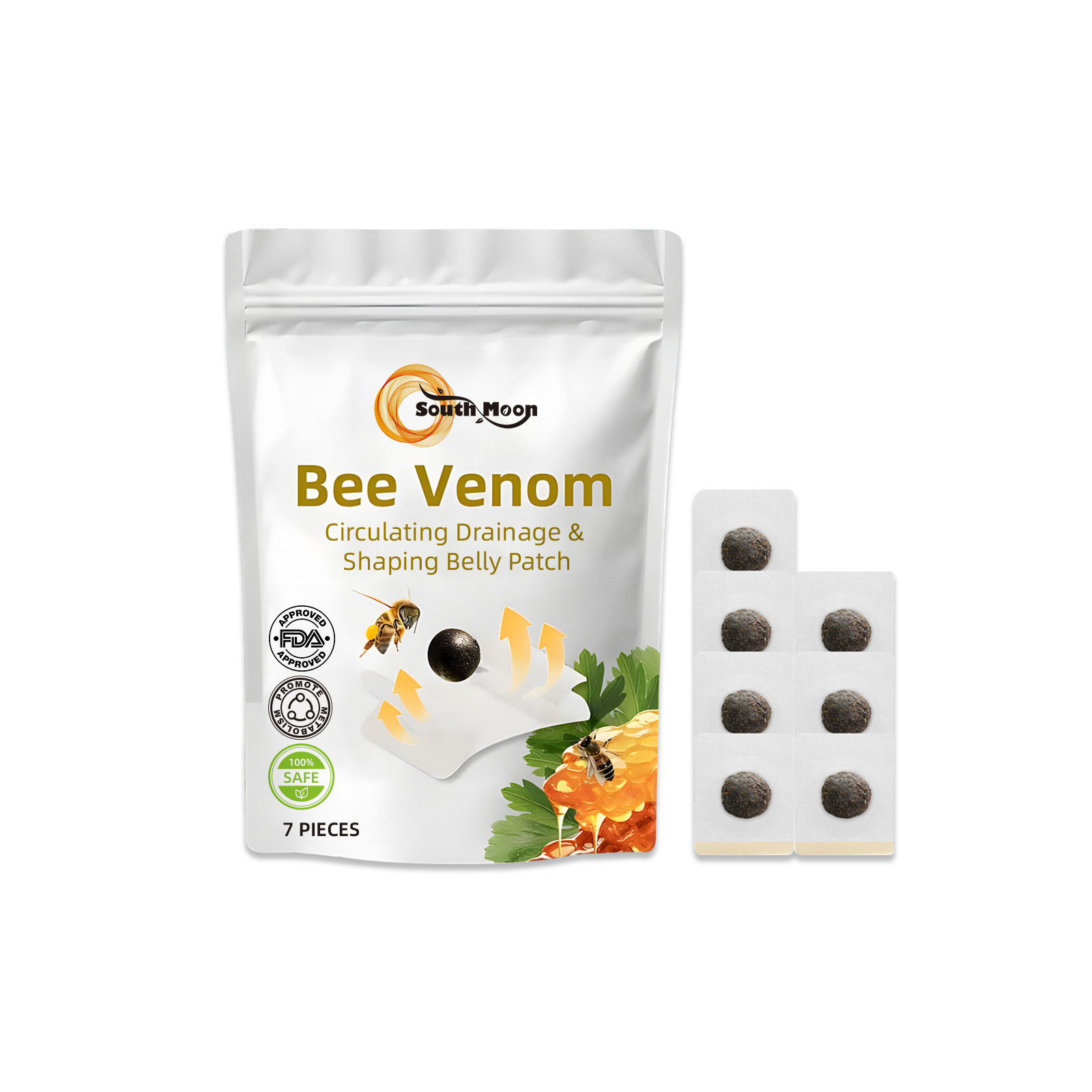 Bee Venom Body Sculpting Patch Firming Body Skin Belly Belly