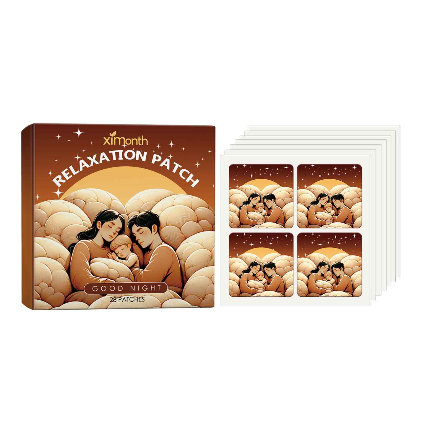 Relaxation Patch, Care For Sleep Relieve Physical Discomfort