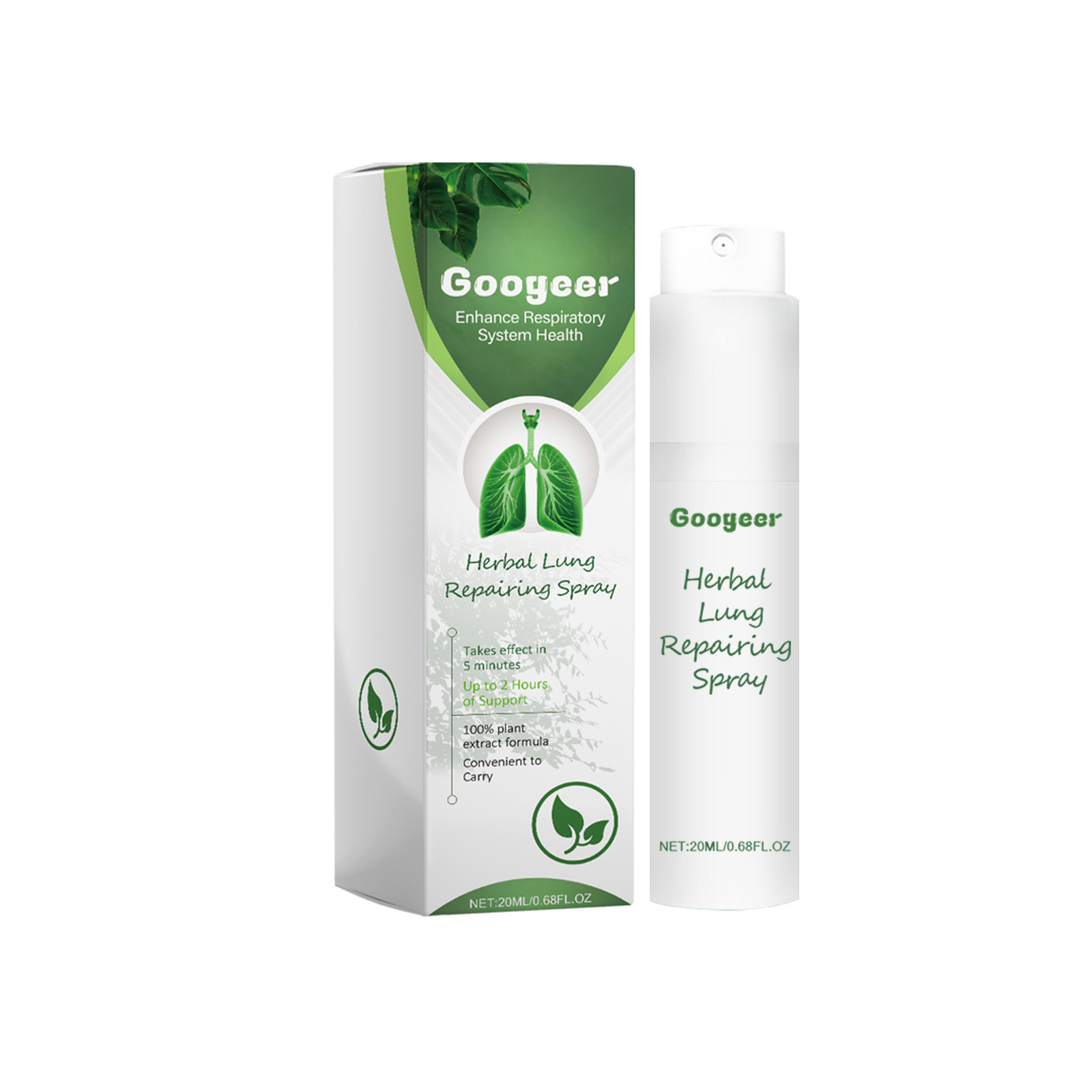 Herbal Treatment Spray, Relieve Cough, Throat Discomfort, Ob