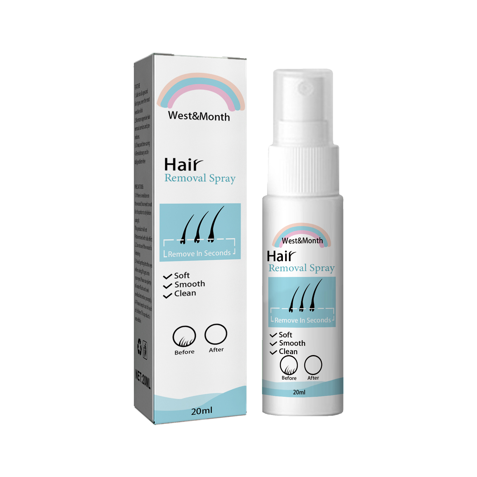 Hair Removal Spray, Under The Armpit Whole Body Private Area