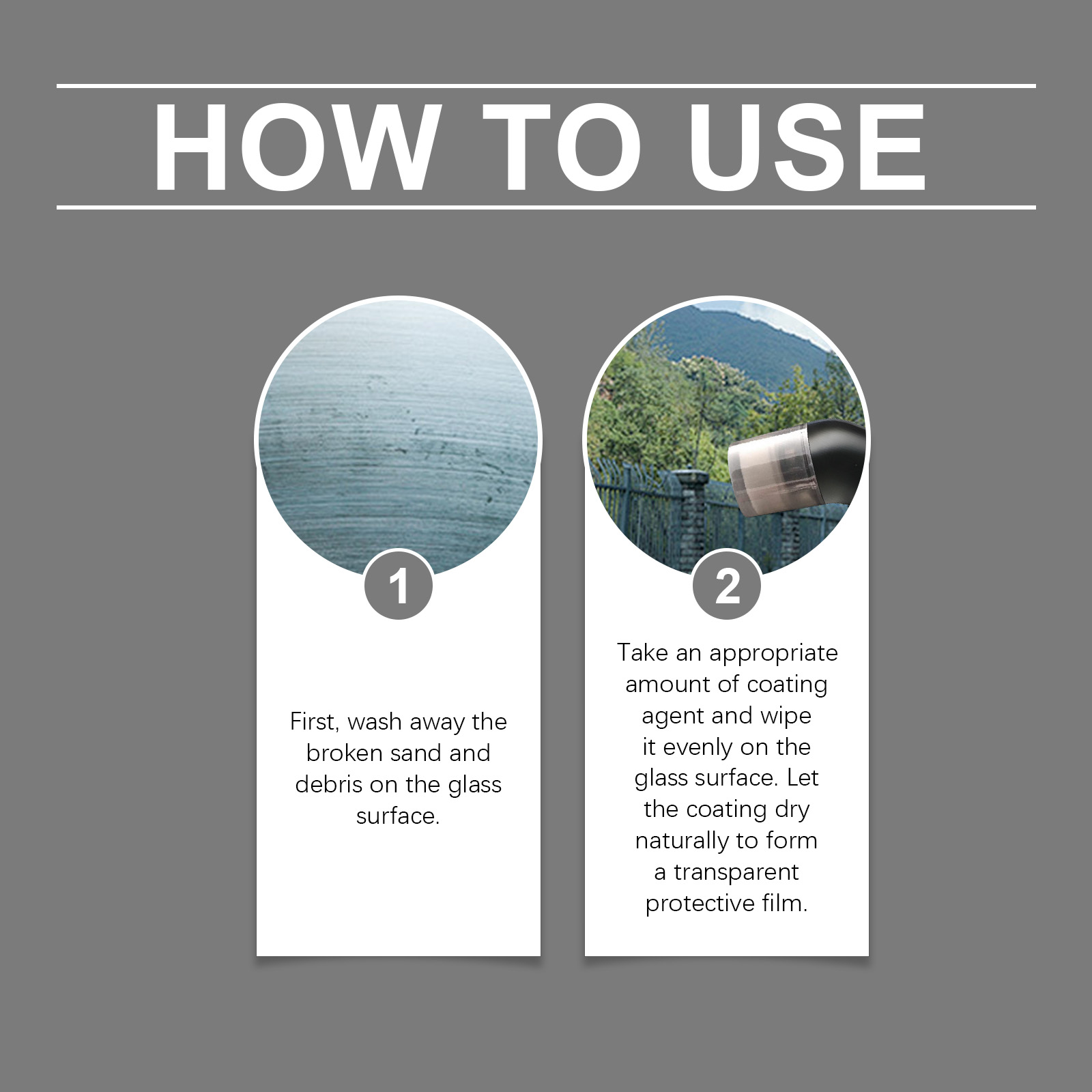 Automotive Windshield Coating Agent Windshield Stain Removal