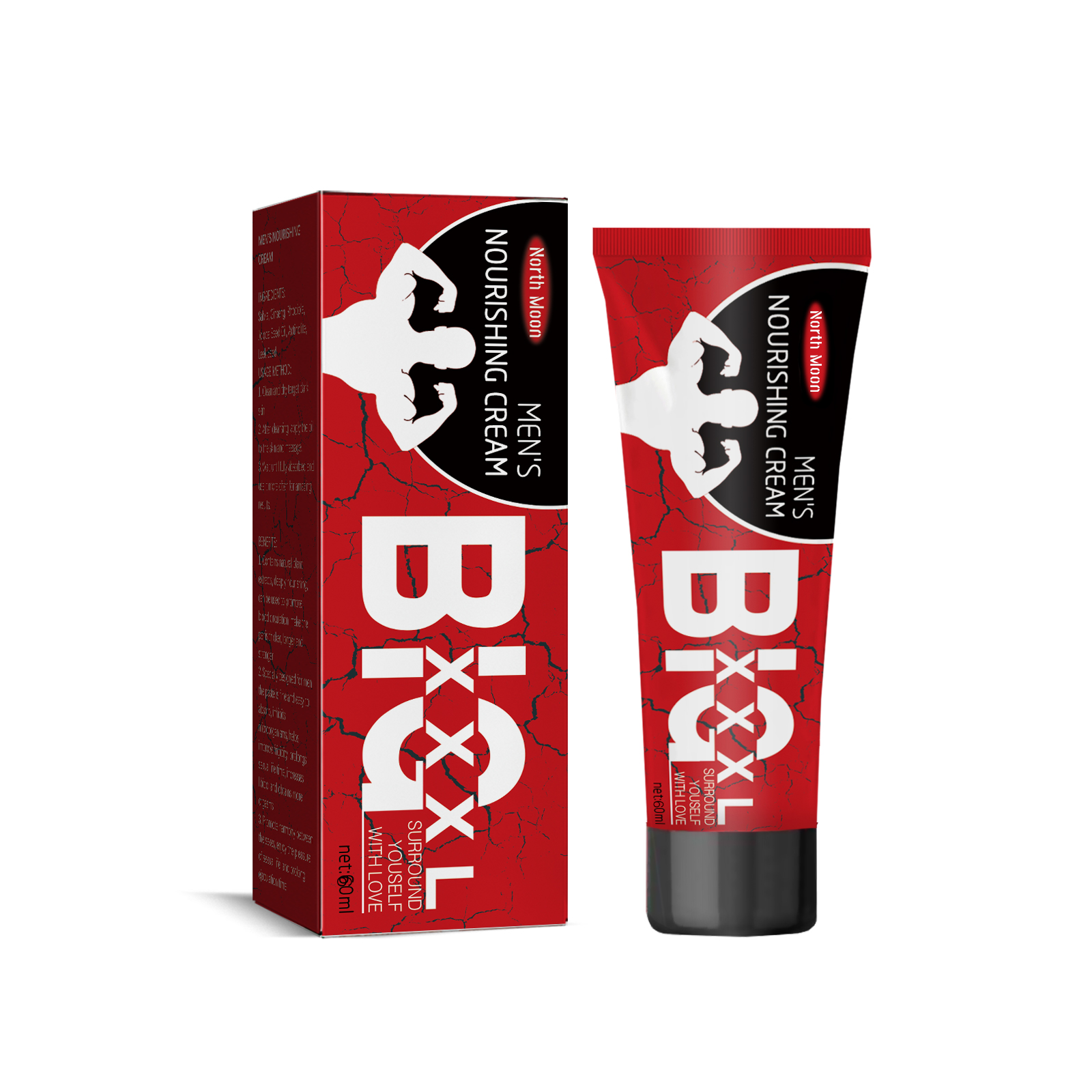 Men's Care Cream, Men's Vitality, Moisturizing Body Massage 