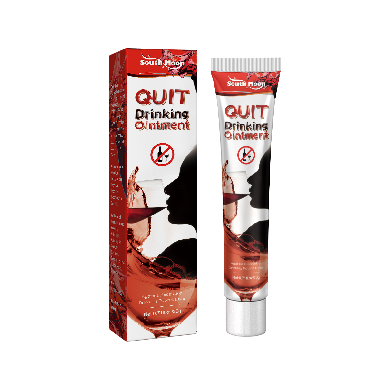 Quit Drinking Ointment, Relieve Hangover Nausea Fatigue Disc