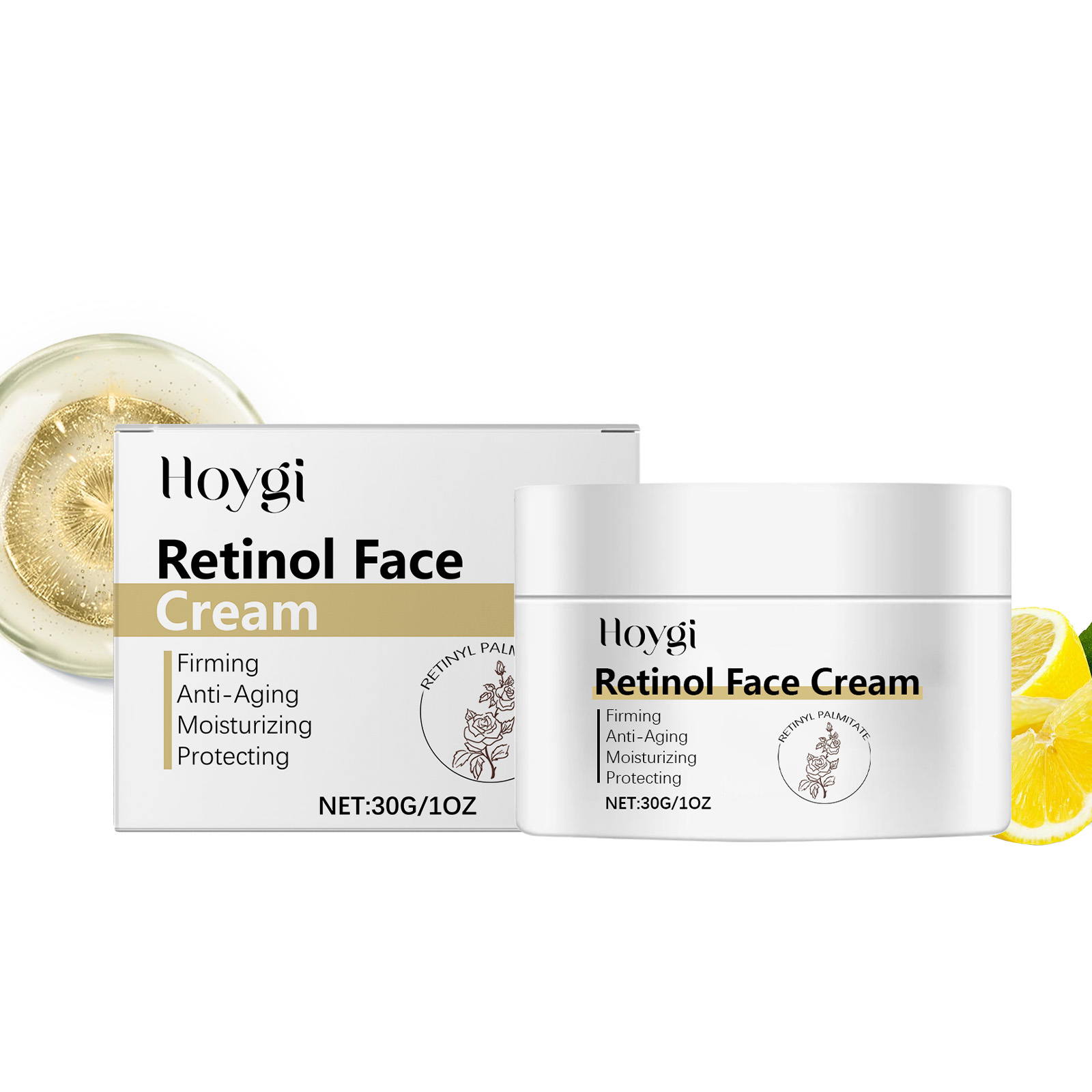 Retinol Moisturizing Face Cream Brightening Light Line Moist