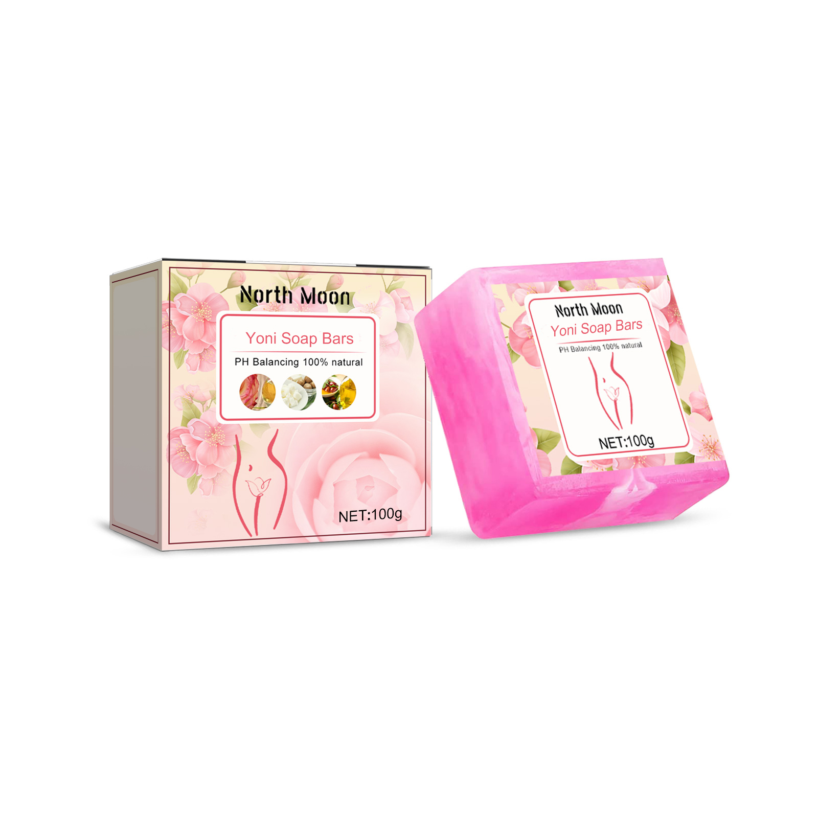 Women's Cleansing Treatment Essence Body Skin Cleansing Mild Bath Soap Treatment Essence