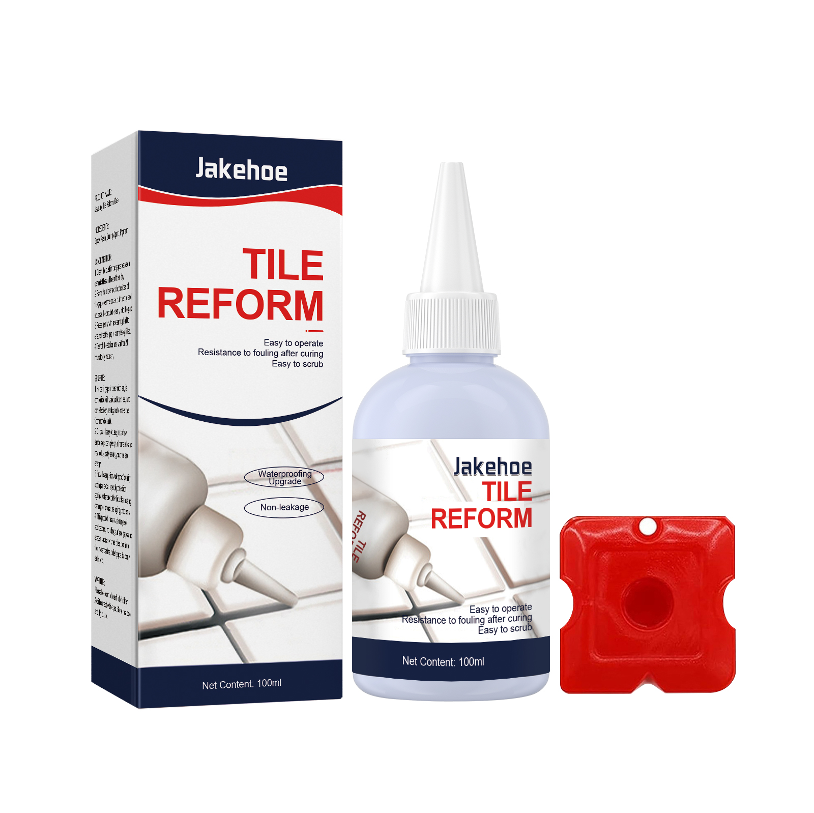 Boxed tile repair filler kit ready for home use