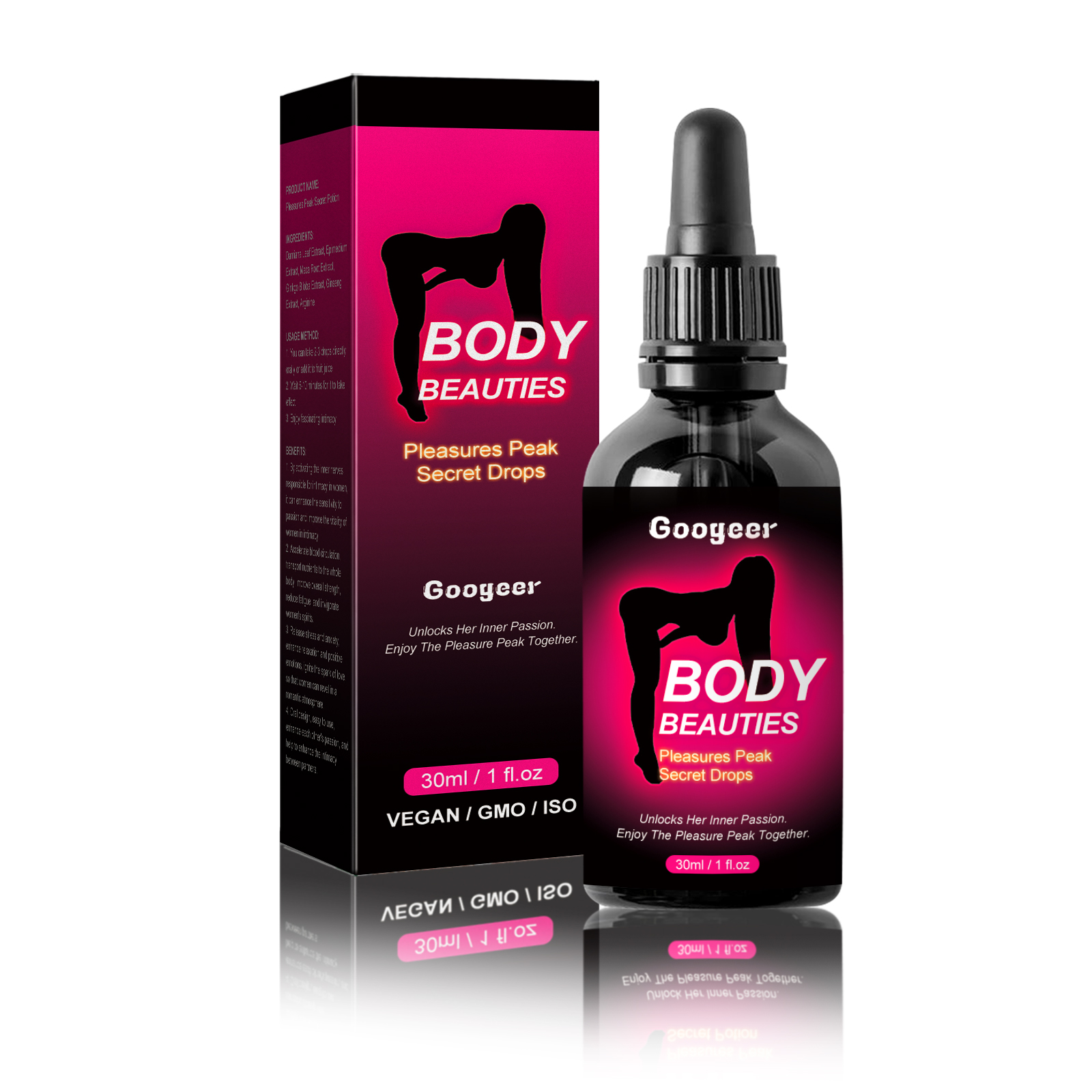 Feminine Care Drops, Moisturizing Gentle Massage Health Care