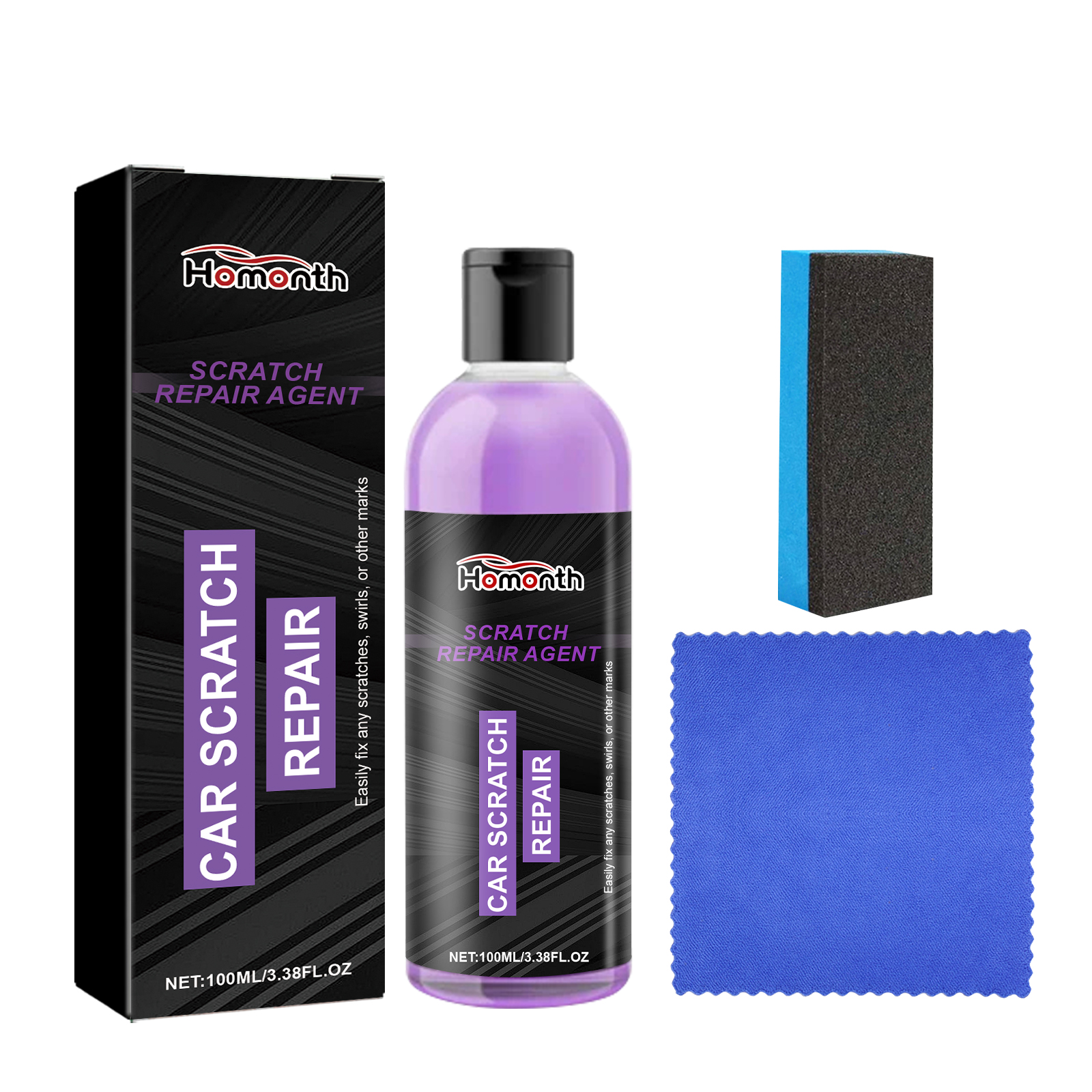 Scratch Repair Agent, Polishing And Reconditioning Agent For