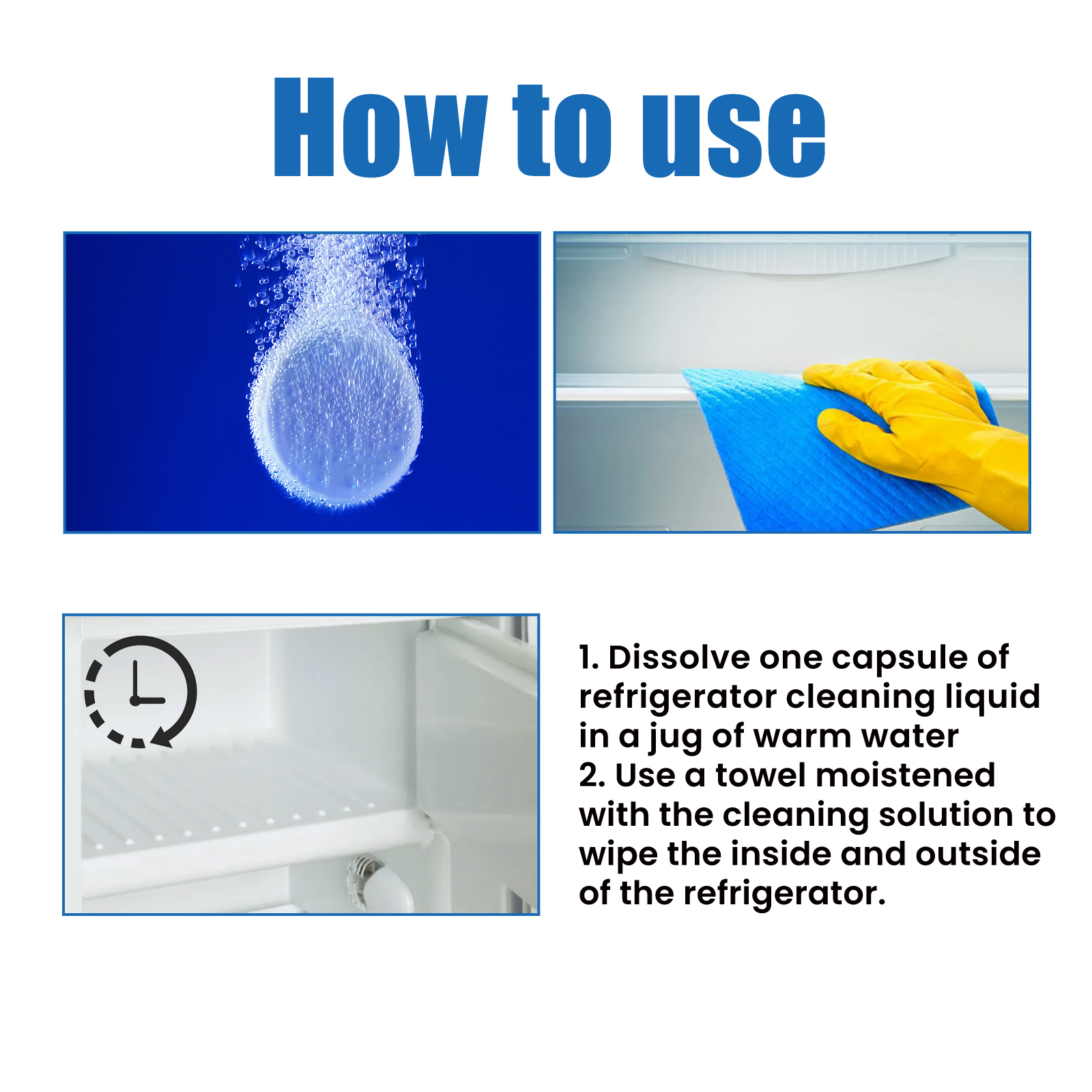 Refrigerator Cleaning Sheet Refrigerator Microwave Oven To R