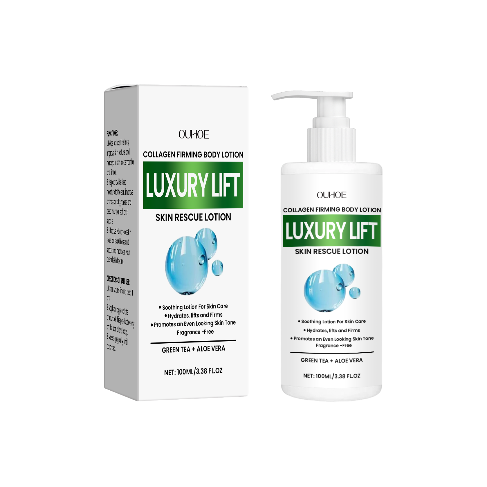 Firming Body Lotion, Gently Moisturizes Dry Body Skin, Hydra