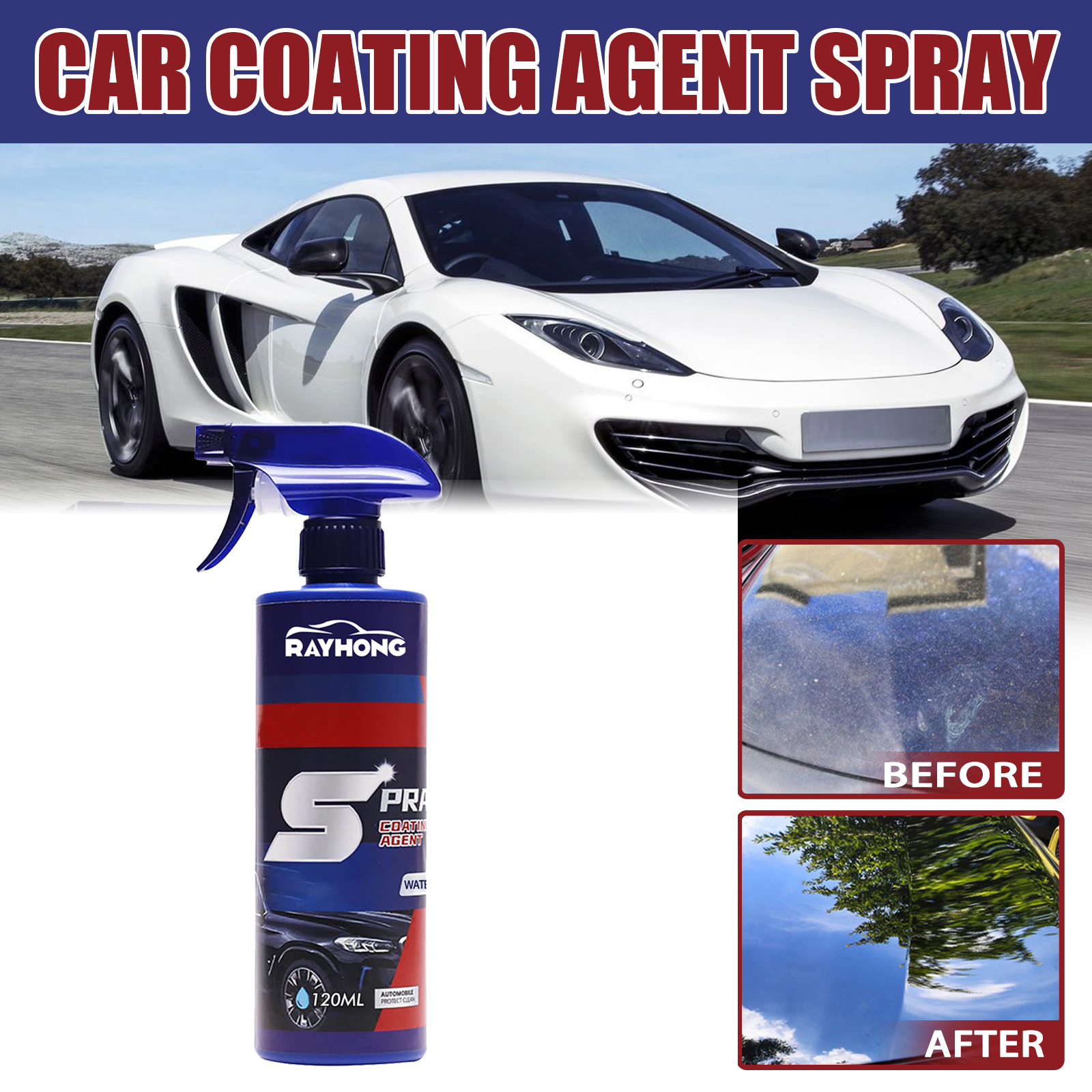 Gloss comparison on a painted vehicle panel