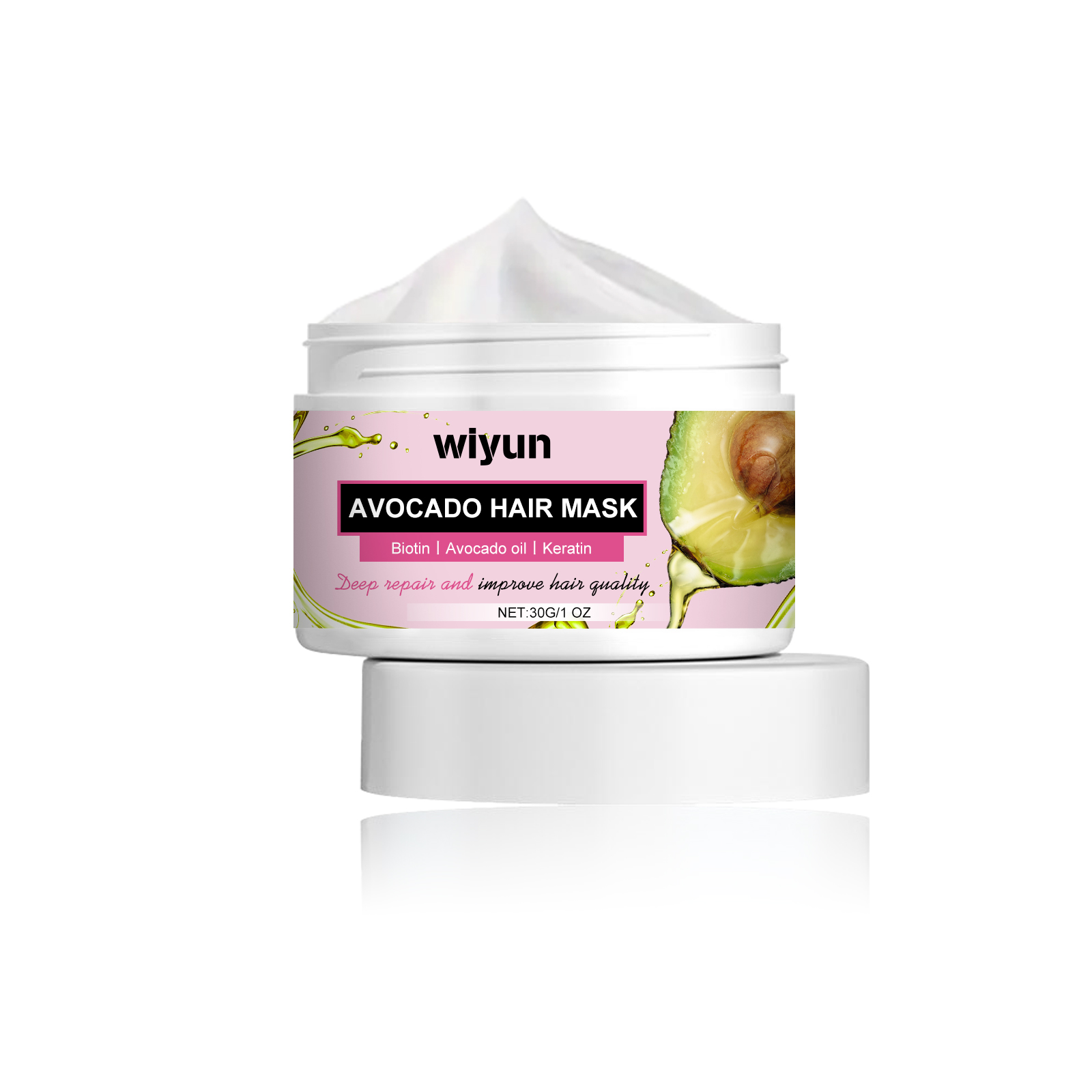 Avocado Hair Mask, Moist Smooth Hair Repair Damaged Hair Tai