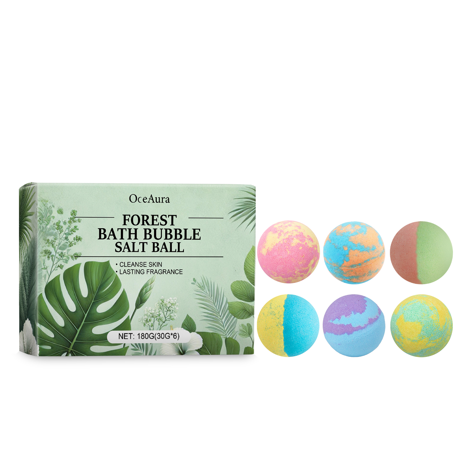 Fragrant Shower Ball, Plant-Scented Shower Ball Cleans And Moisturizes The Body With A Colorful And