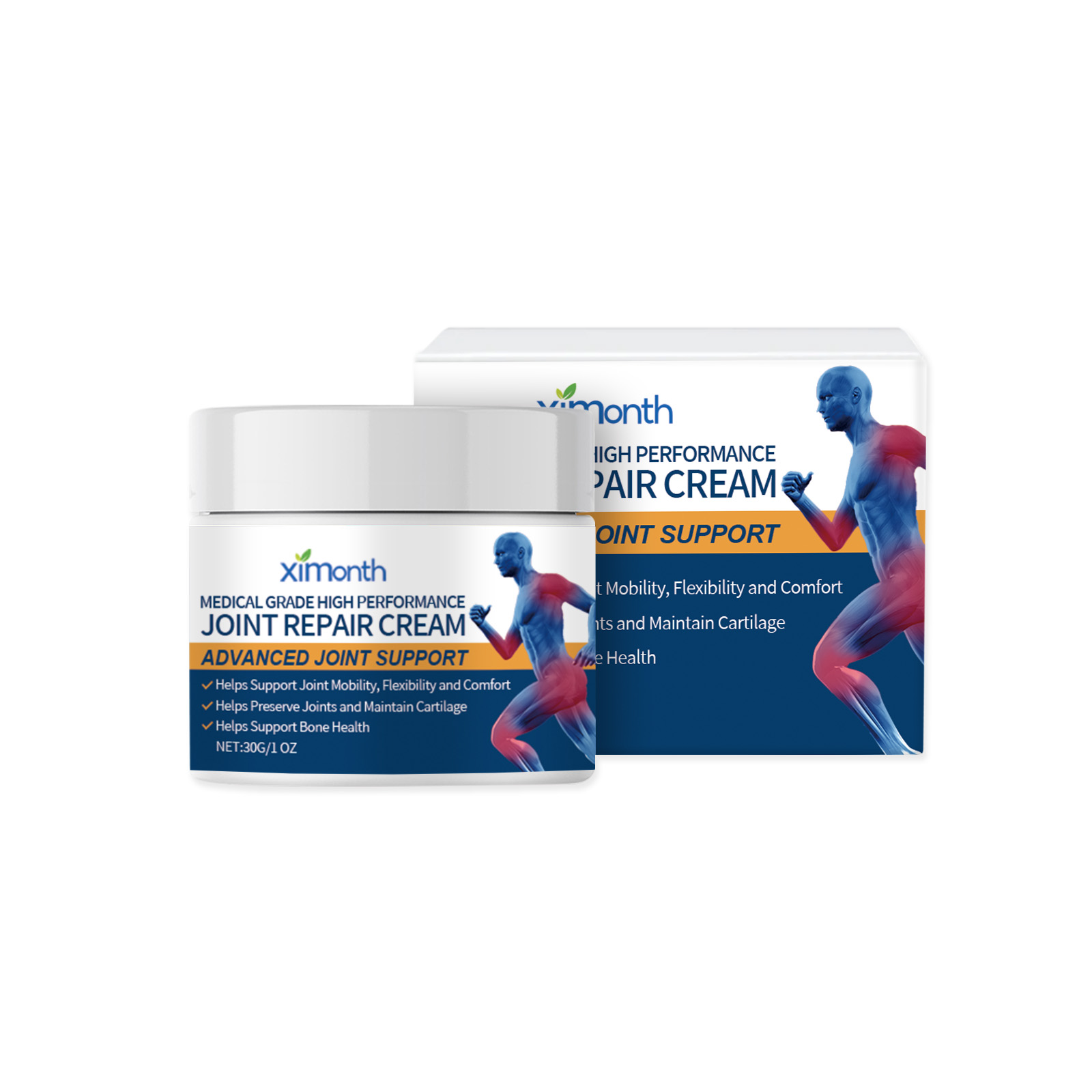 Medical Grade High Performance Joint Repair Cream, Relieve W