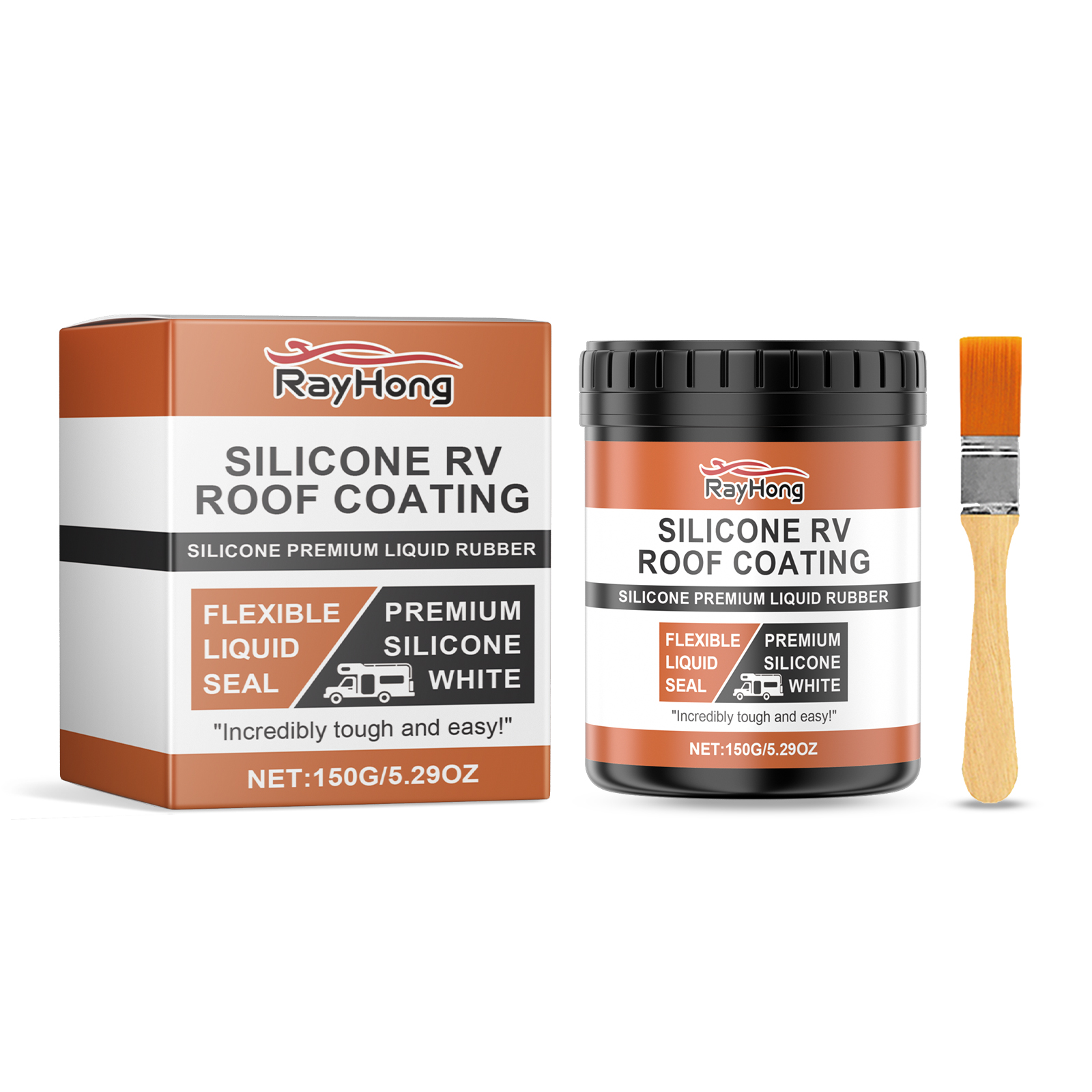 Silicone Rv Roof Paint, Rv Roof Repair Wood Paint Leak Seala