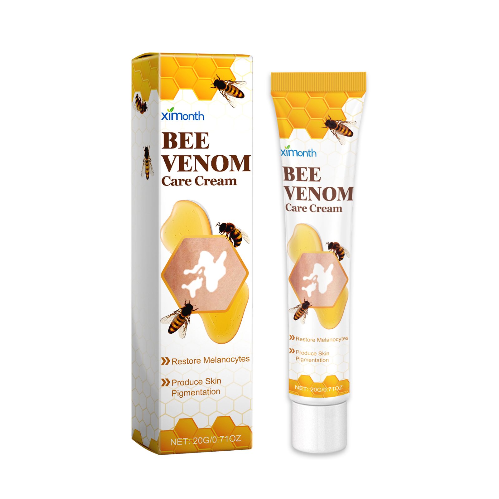 Bee Venom White Spot Care Cream Bee Venom Repair Skin Moistu