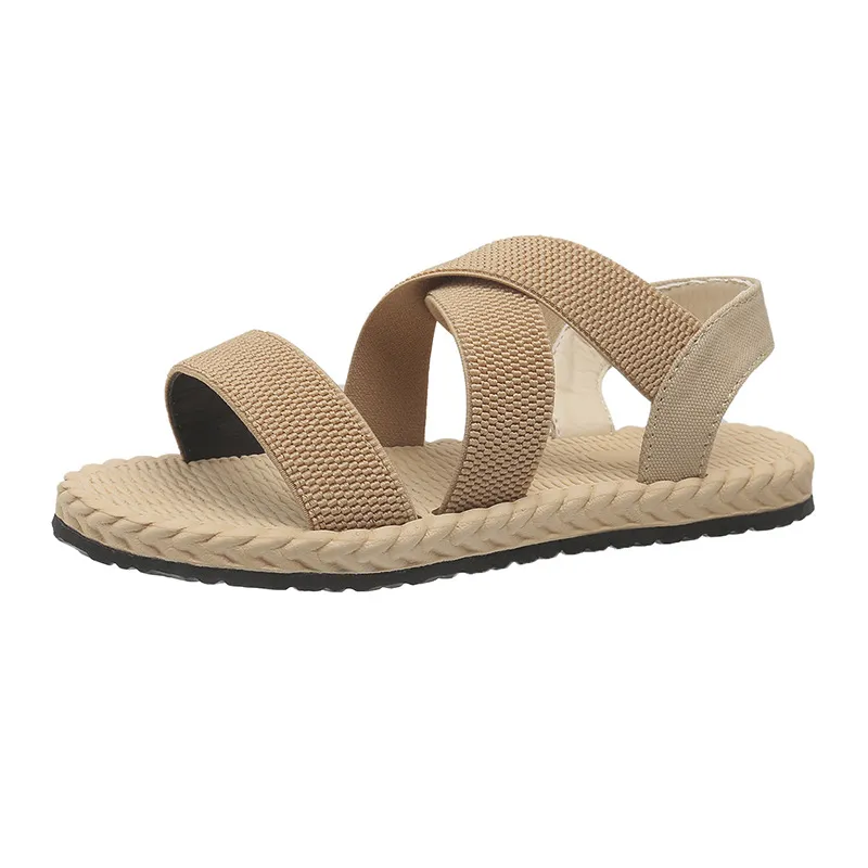 Open Toe Flats Sandals image 3