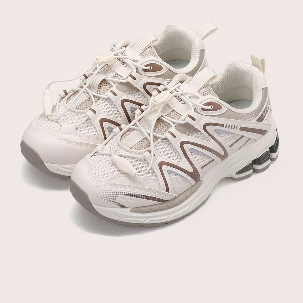 Elastic Lock Laces Mesh Breathable Athletic image 3