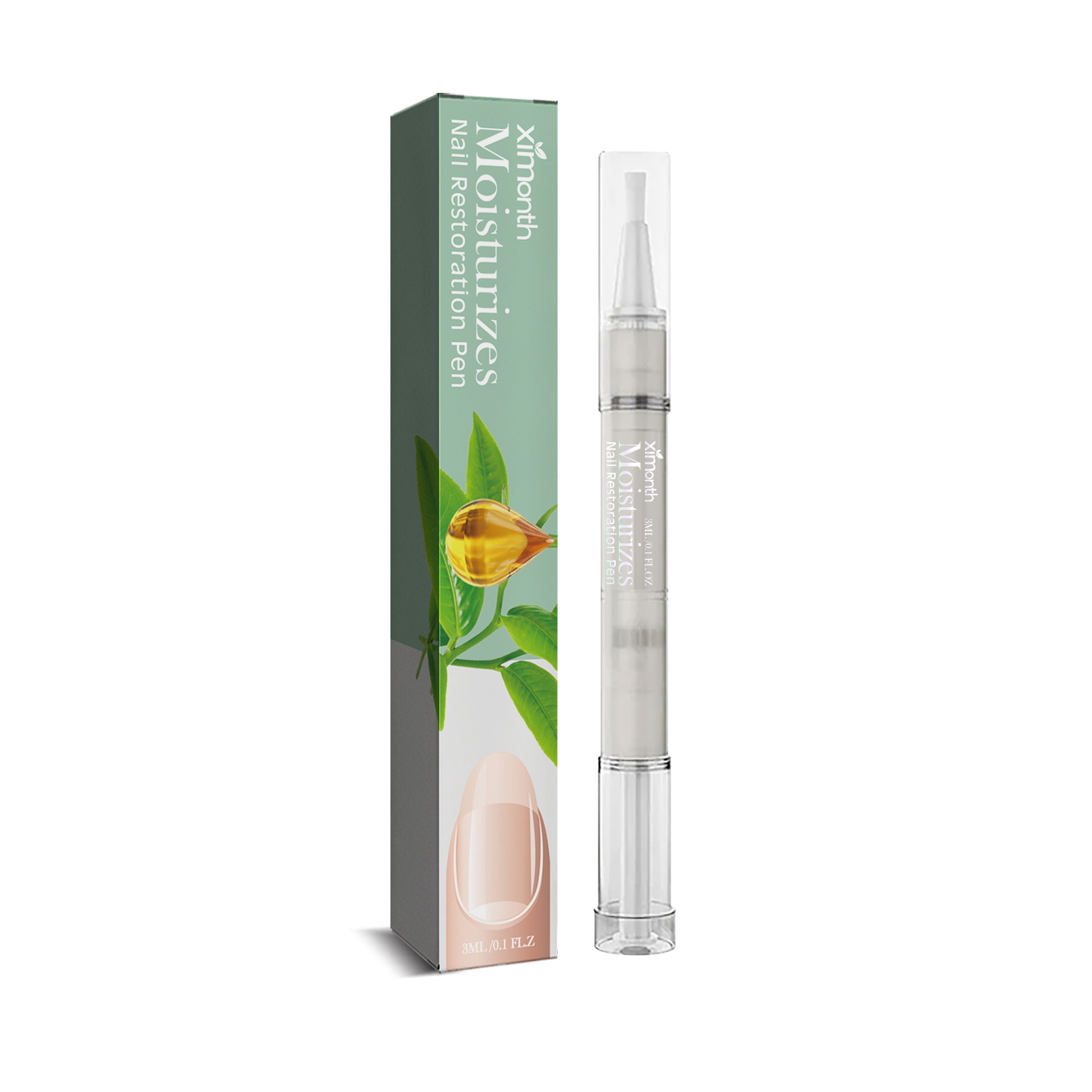 Ximonth Nail Repair Pen Hand And Foot Gray Nails Cleaning So