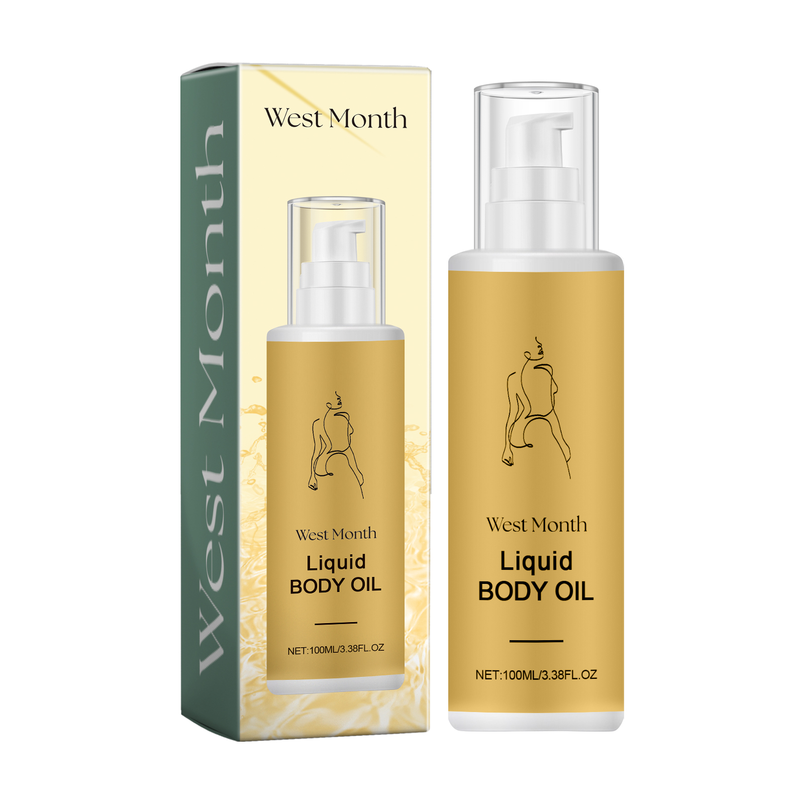 Liquid Body Oil, Moisturize And Firm Skin To Relieve Dryness