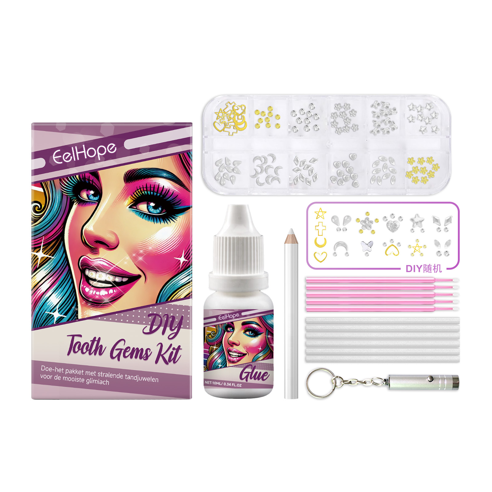 Diy Fashion Dental Set Creative Diy Fashion Dental Set Smile