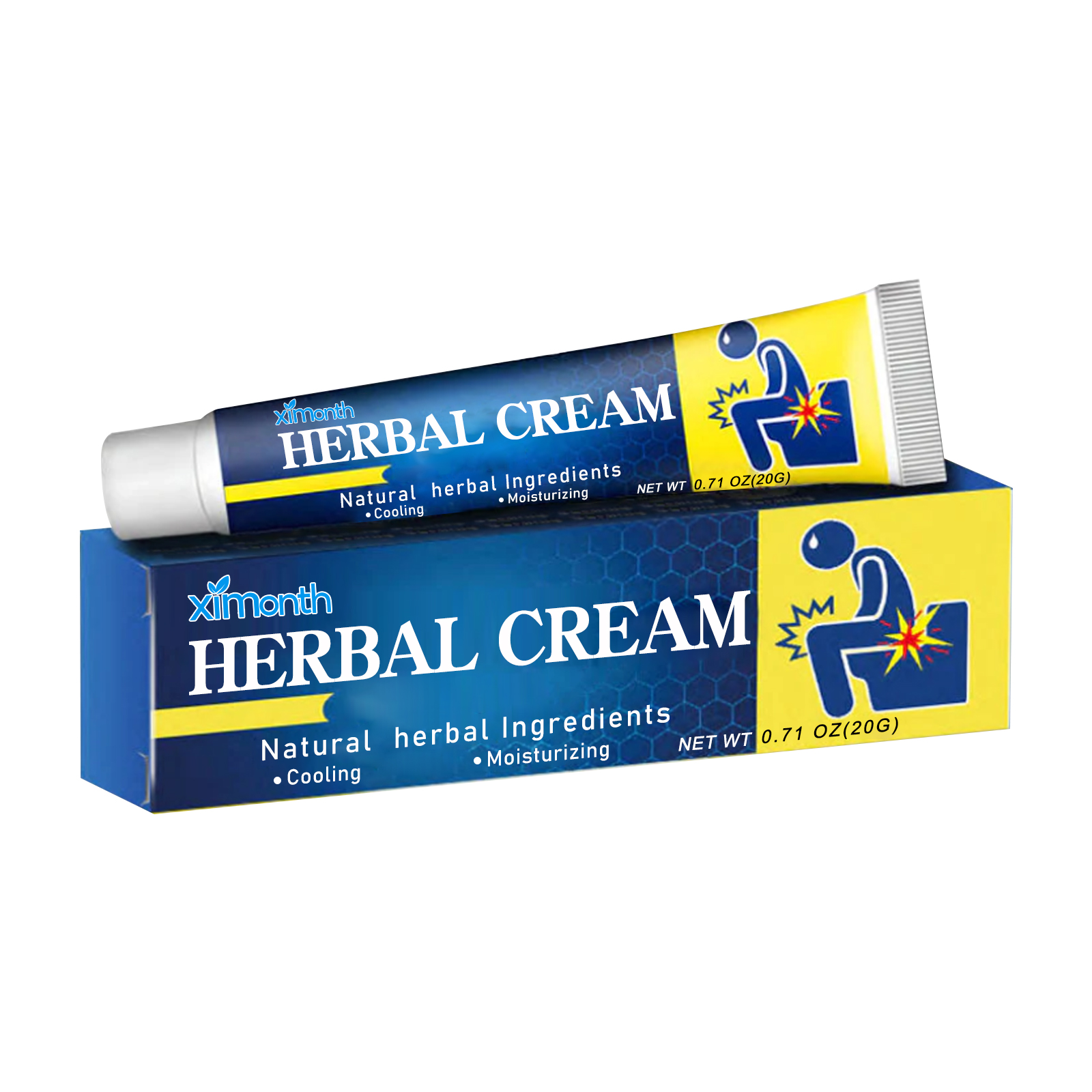 Natural Herbal Hemorrhoid Cream For Relieving Perianal Disco