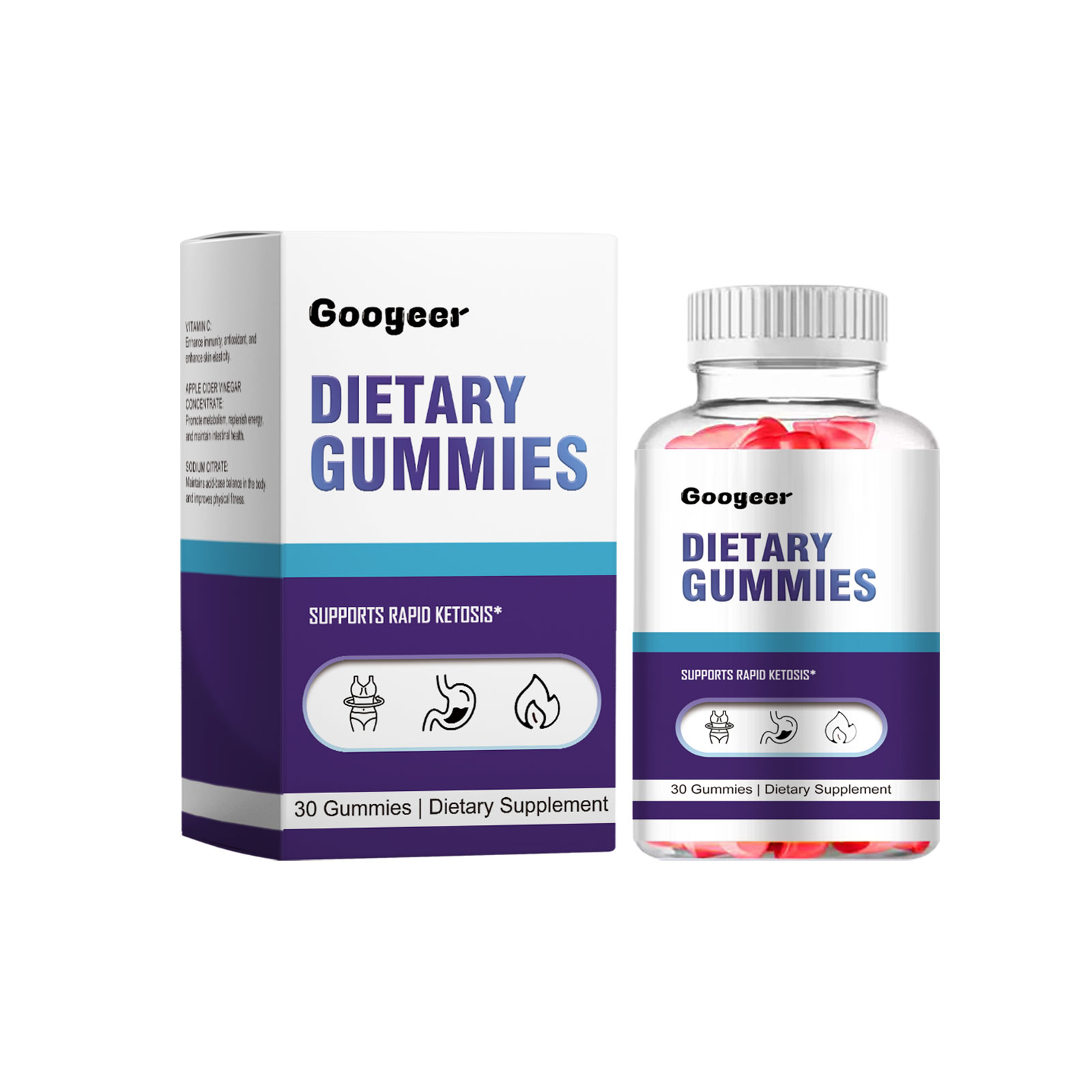 Dietary Gummies, Vitamin Supplement To Improve Immunity Appl