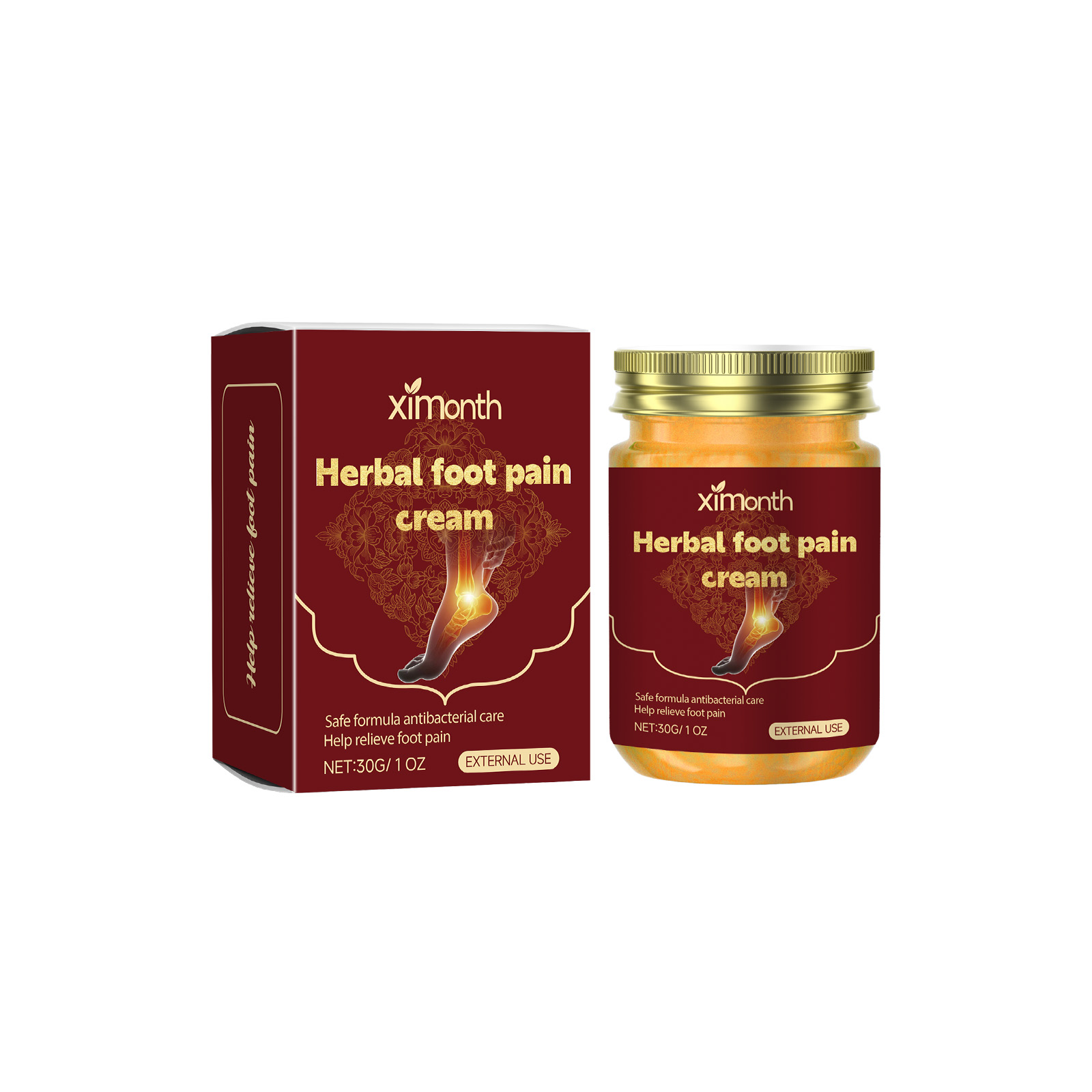 Herbal Foot Care Cream, A Gentle Herbal Formula For A Soothi